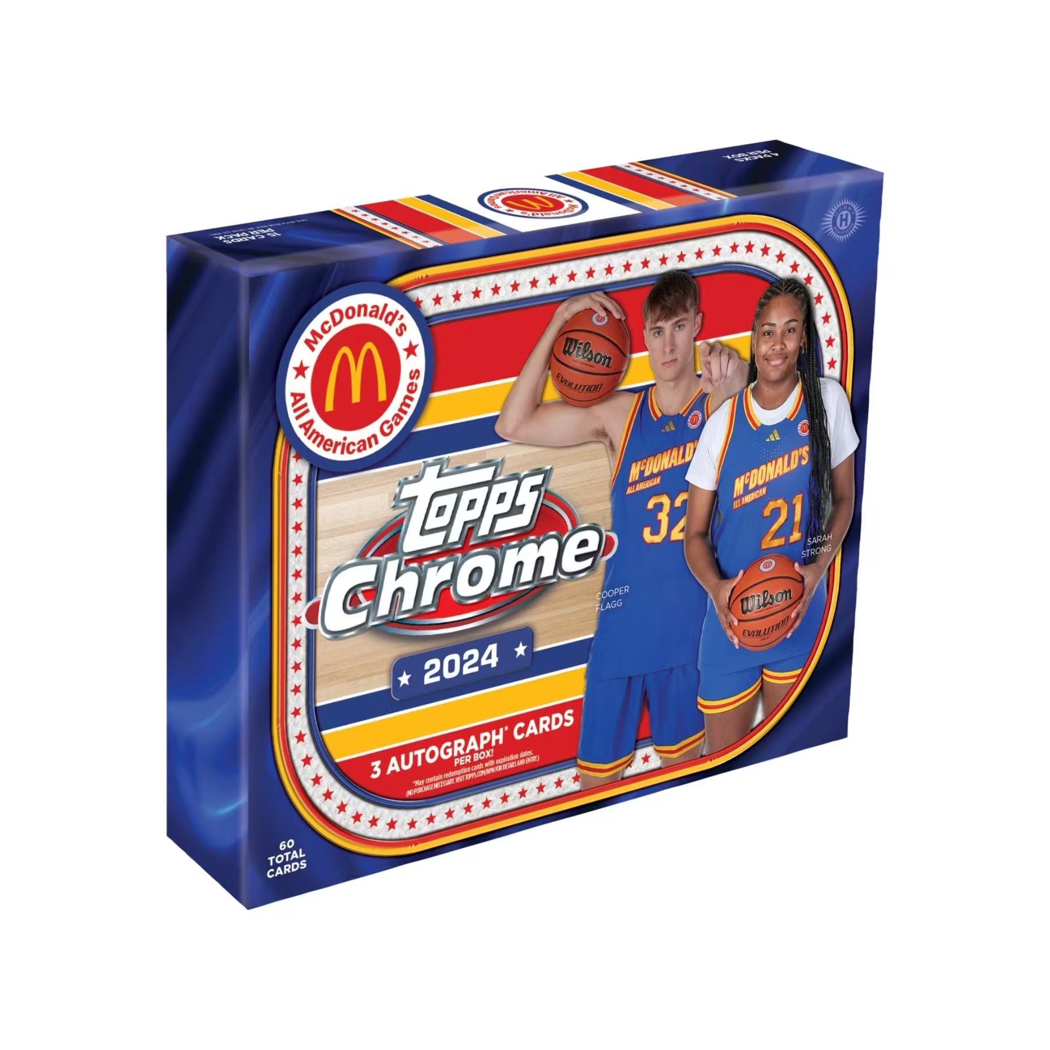 2024 Topps Chrome McDonald's All American Basketball Hobby Box