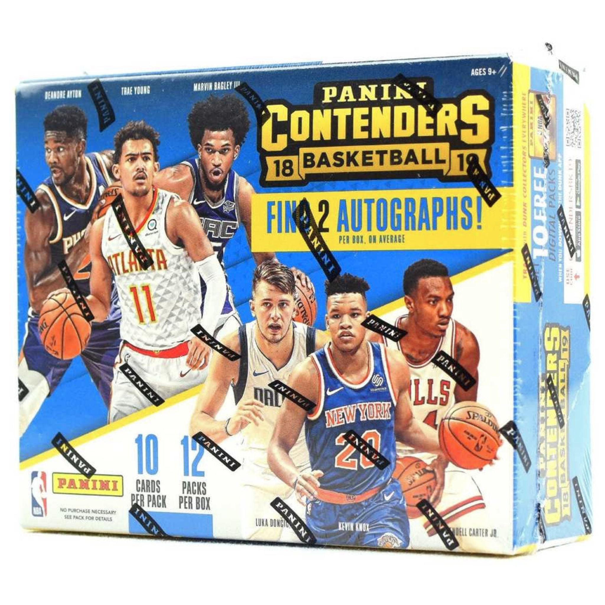 2018/19 Panini Contenders Basketball Hobby Box