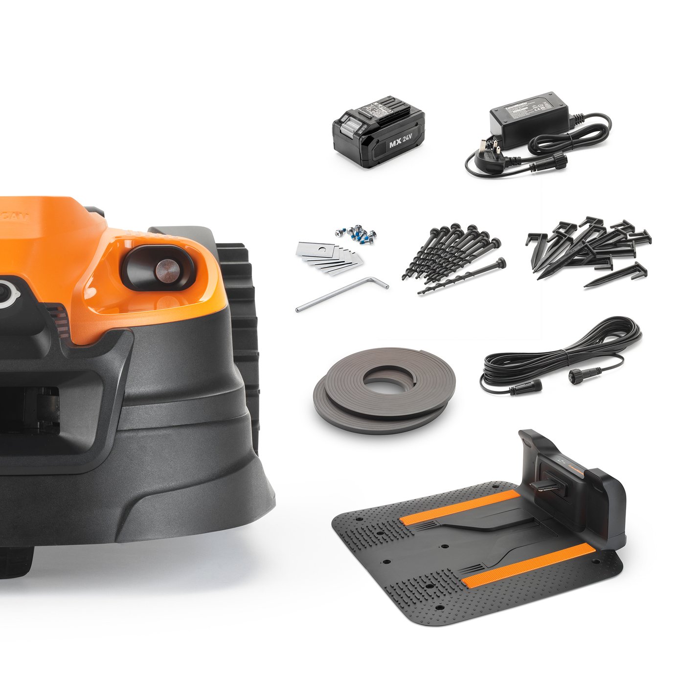 LawnMaster OcuMow 18cm Robotic Lawnmower with Docking Station - 24V — view 16