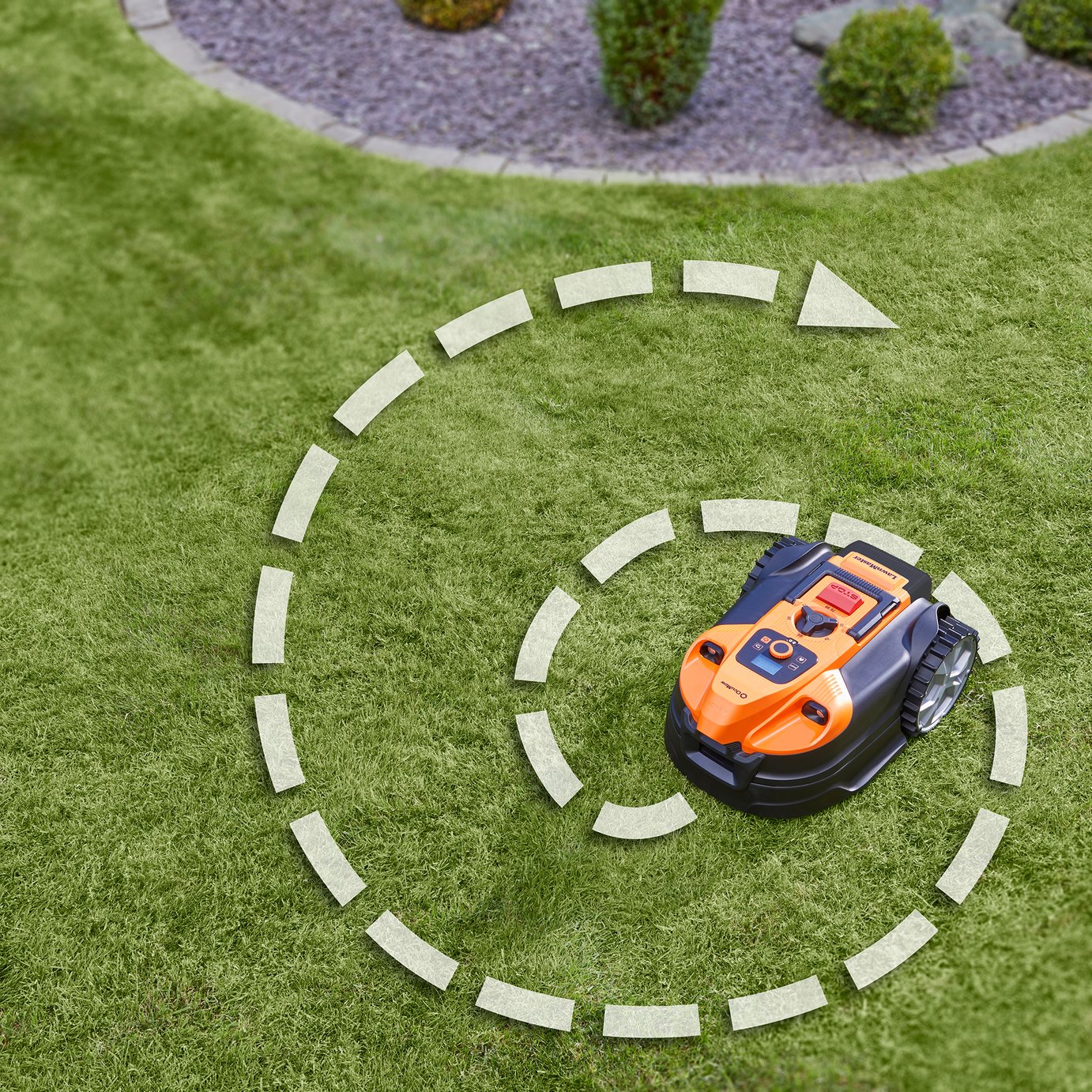 LawnMaster OcuMow 18cm Robotic Lawnmower with Docking Station - 24V — view 10