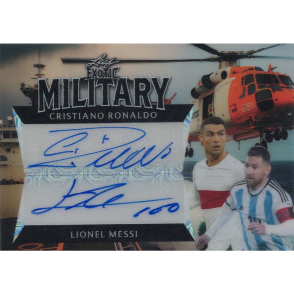 2024 Leaf Metal Exotic Military Multi-Sport Hobby Box — view 4