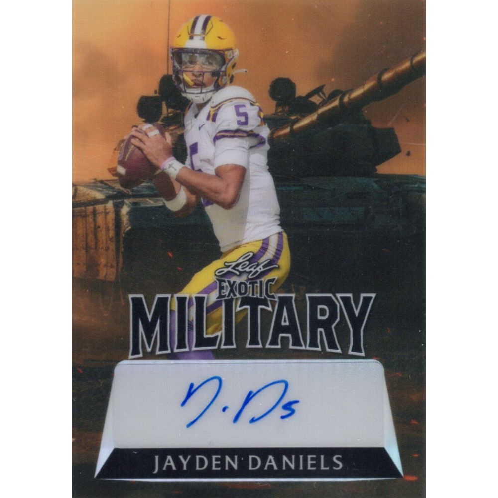 2024 Leaf Metal Exotic Military Multi-Sport Hobby Box — view 7
