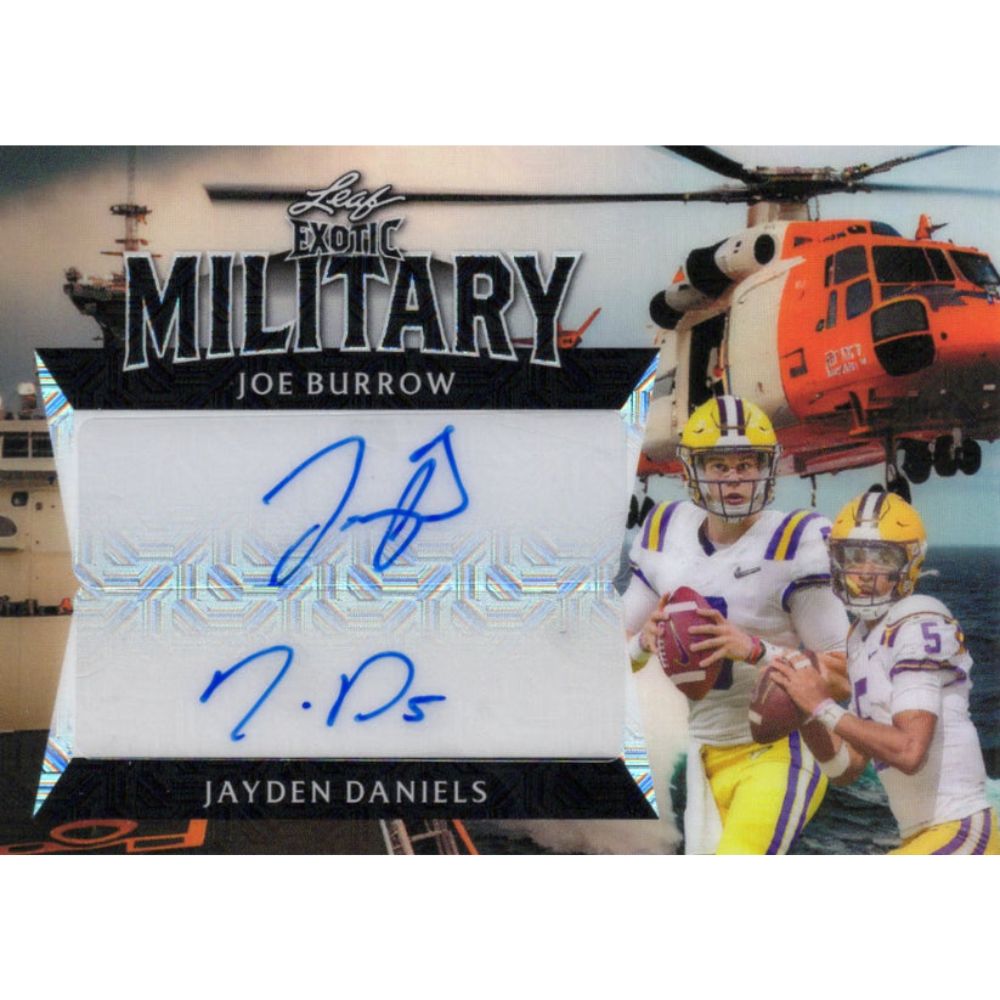 2024 Leaf Metal Exotic Military Multi-Sport Hobby Box — view 9