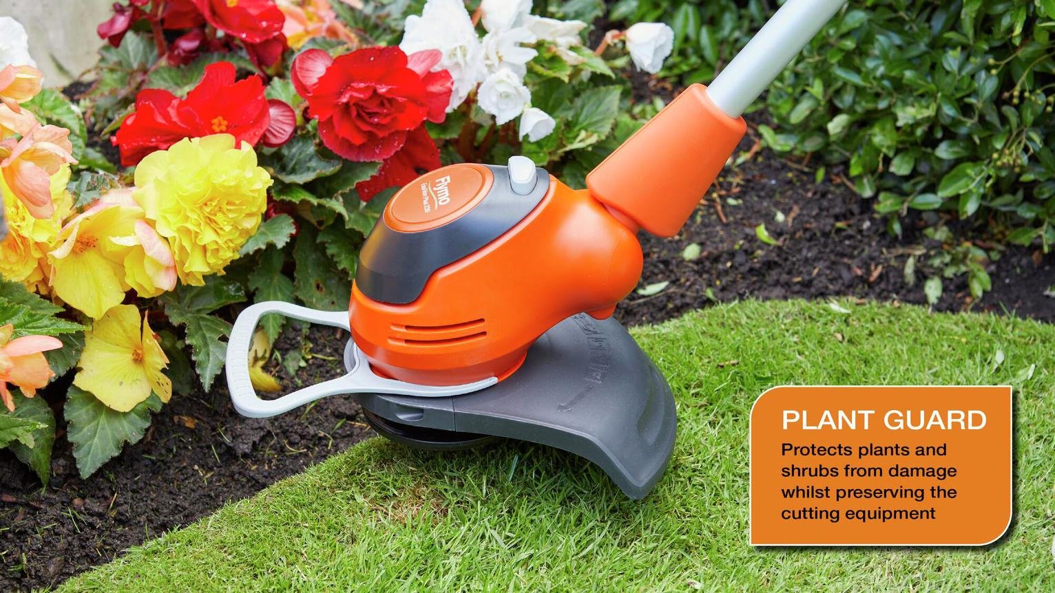 Flymo EasiTrim Plus 230 23cm Cordless Grass Trimmer - 18V — view 3