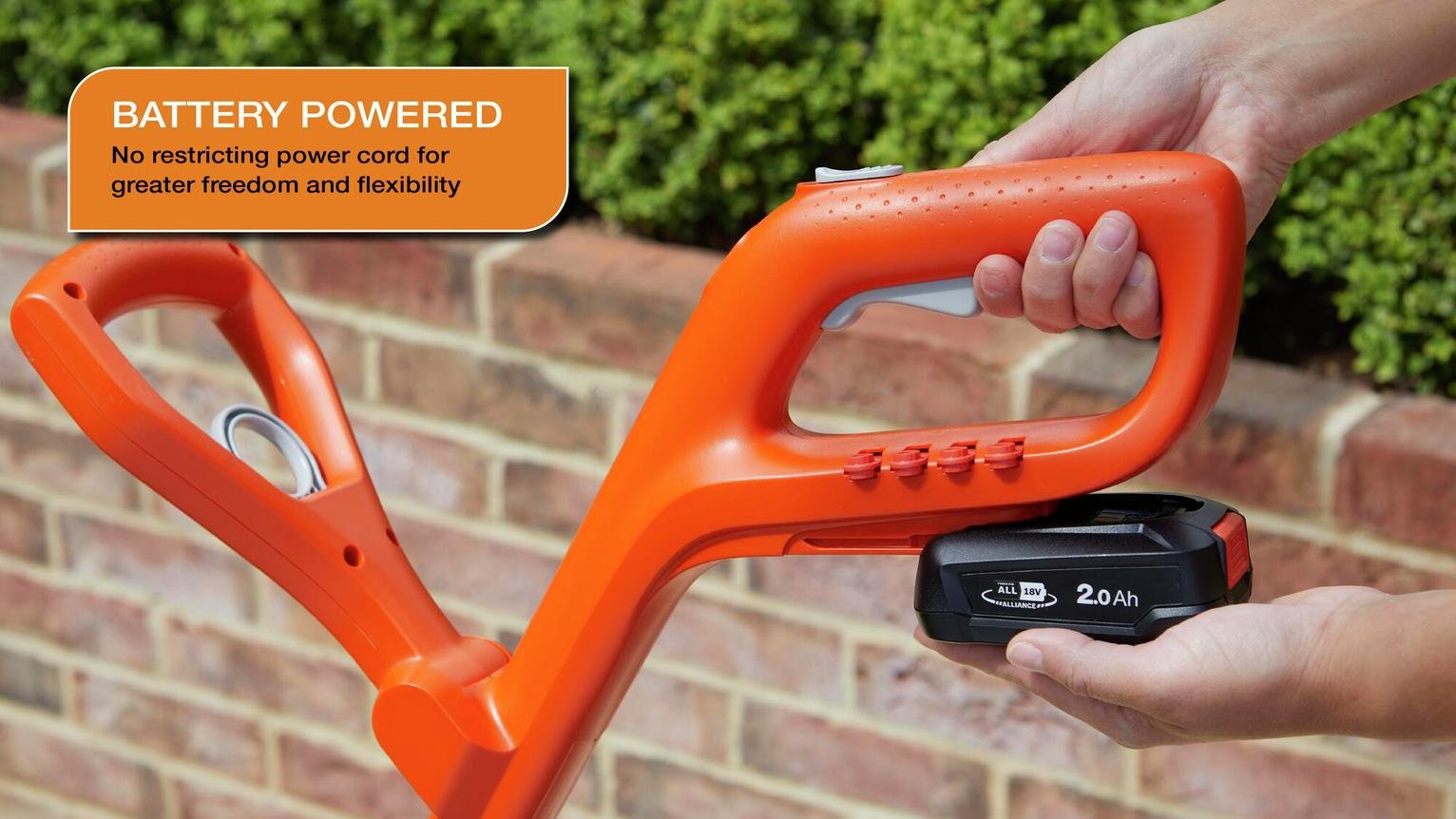 Flymo EasiTrim Plus 230 23cm Cordless Grass Trimmer - 18V — view 4