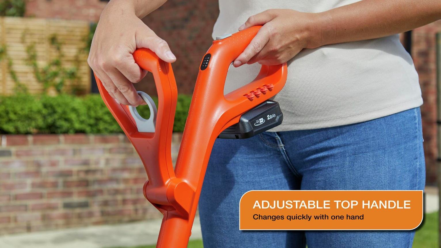 Flymo EasiTrim Plus 230 23cm Cordless Grass Trimmer - 18V — view 6