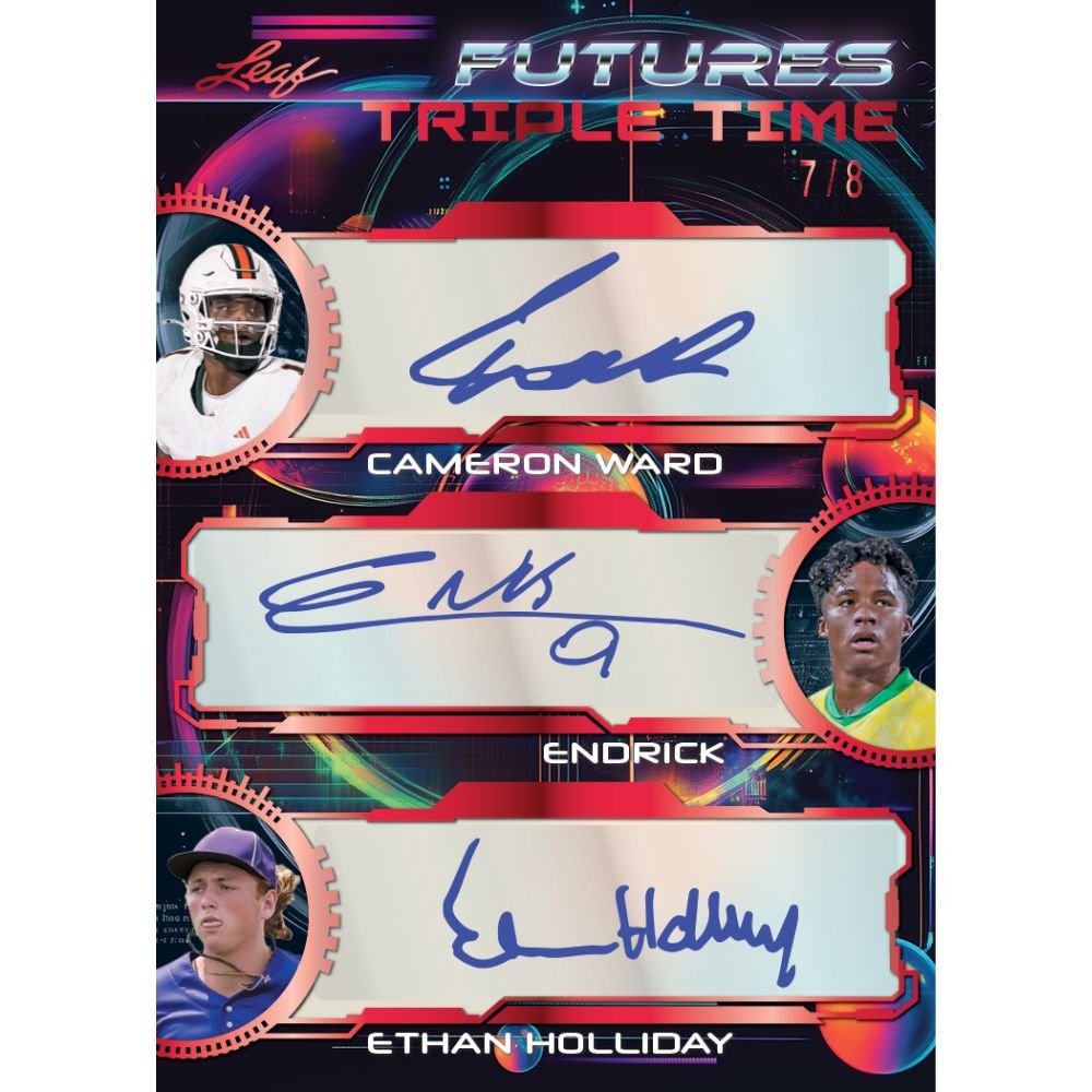 2024 Leaf Futures Multi-Sport Hobby Box — view 8
