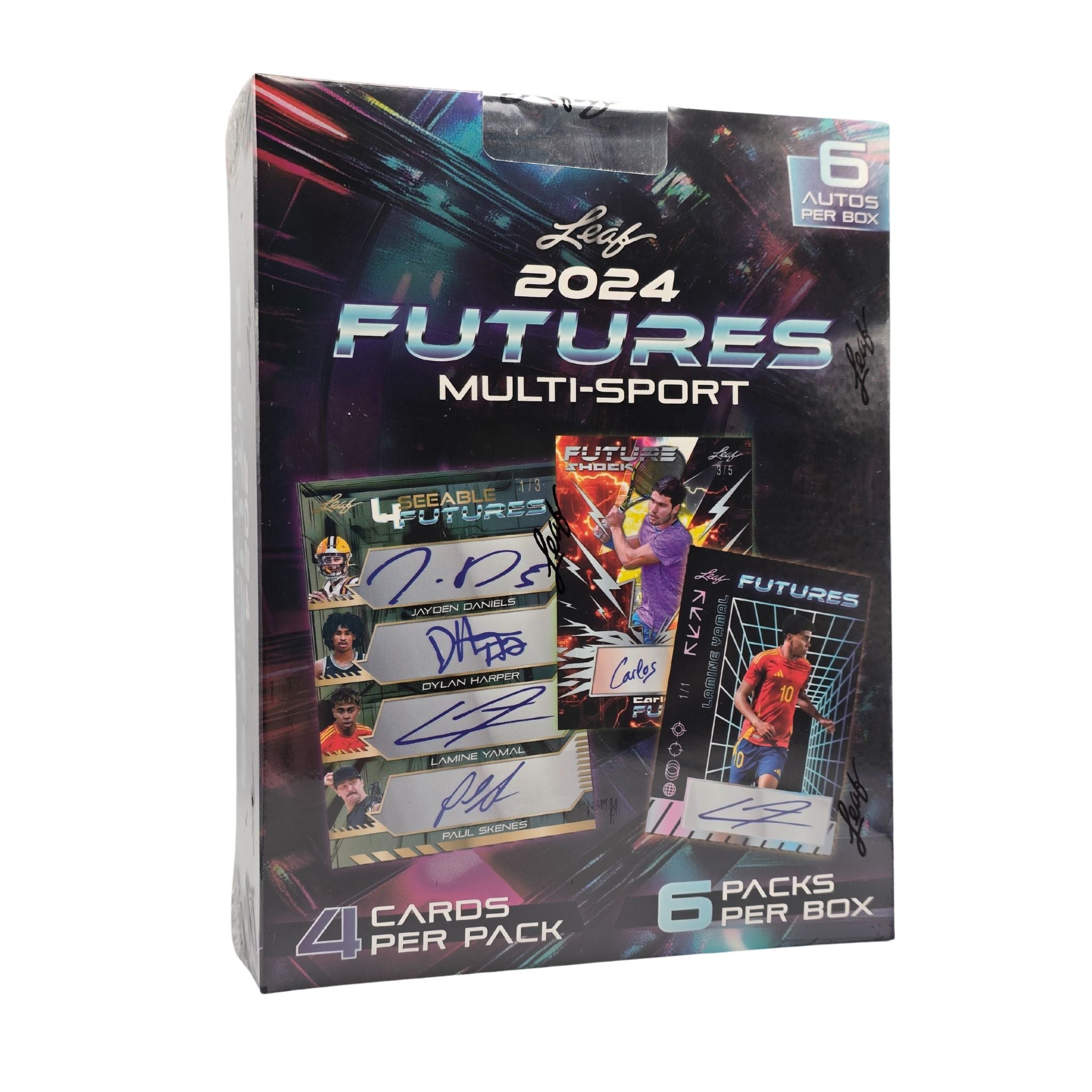 2024 Leaf Futures Multi-Sport Hobby Box — view 9