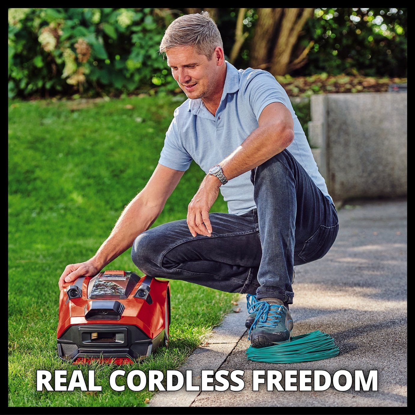 Einhell FREELEXO CAM 500 18cm  Robotic Lawnmower - 18V — view 3
