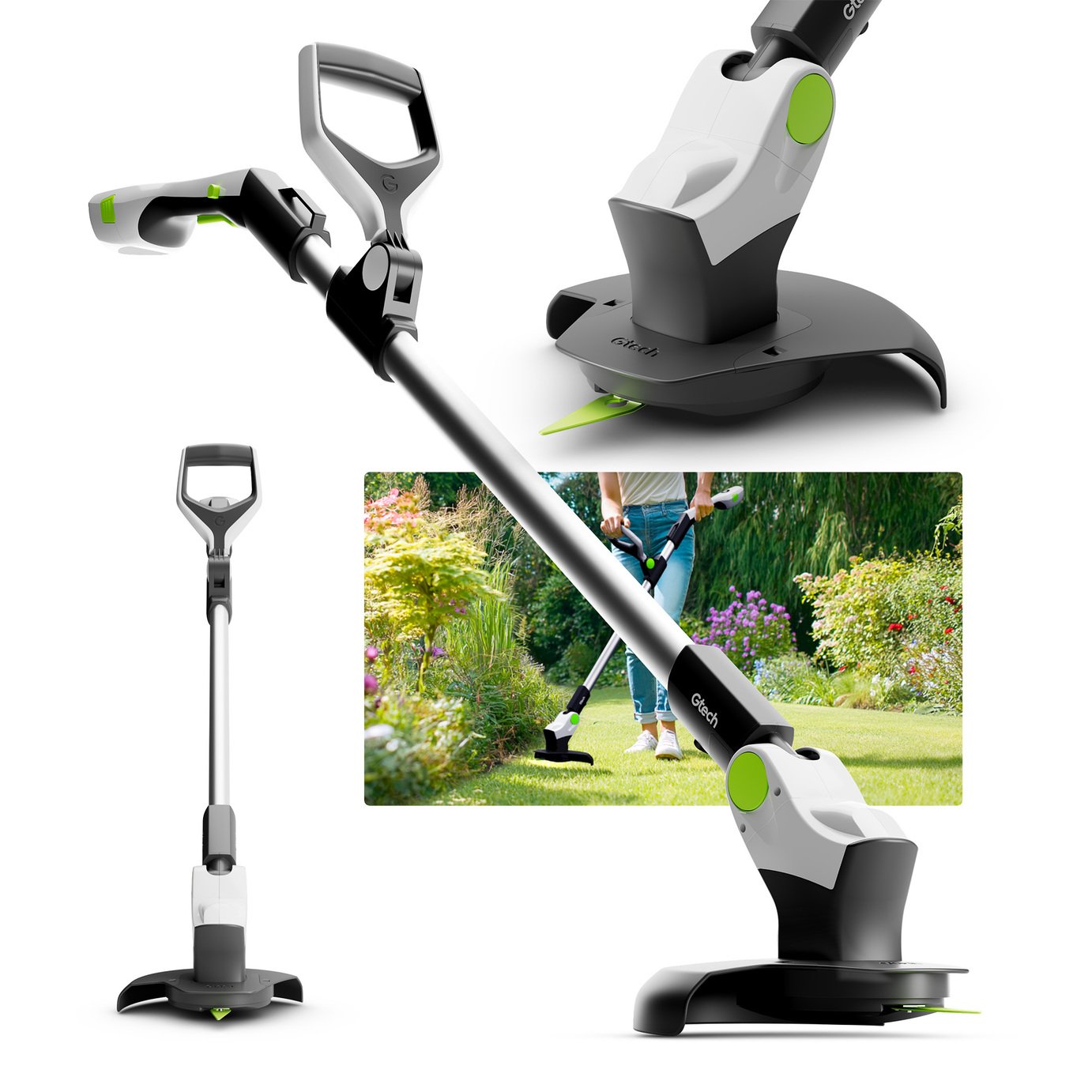 Gtech GT50 23cm Cordless Grass Trimmer - 18V — view 6