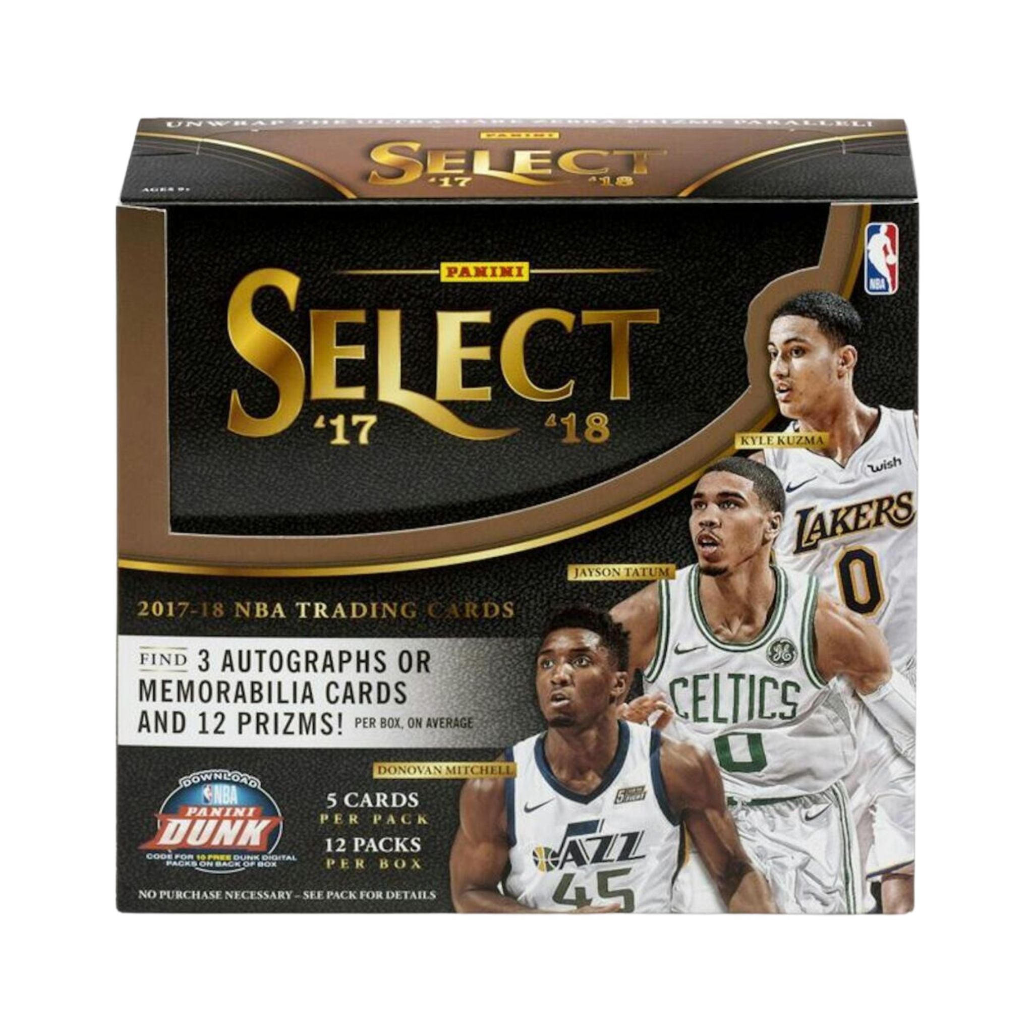 2017/18 Panini Select Basketball Hobby Box