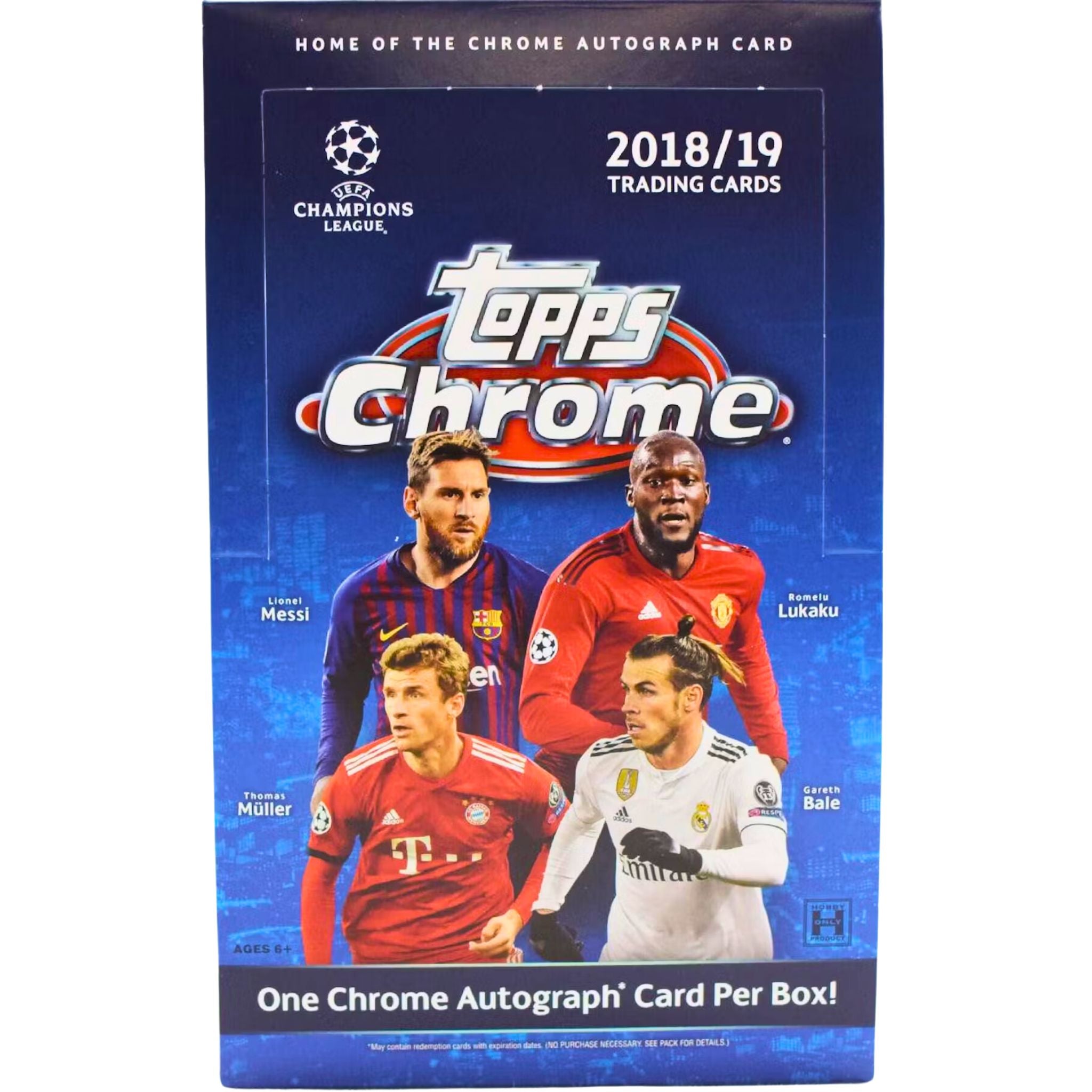 2018/19 Topps UEFA Champions League Chrome Soccer Hobby Box