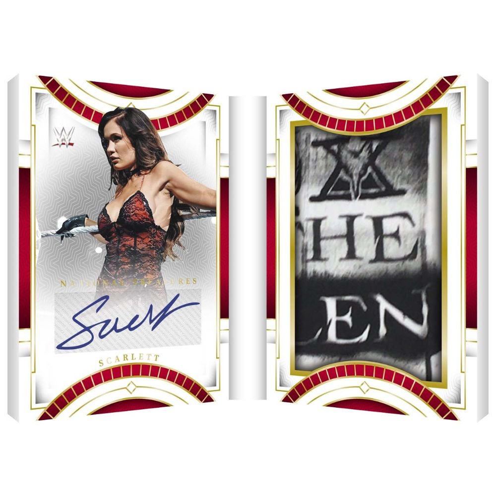 2024 Panini National Treasures WWE Hobby Box — view 2