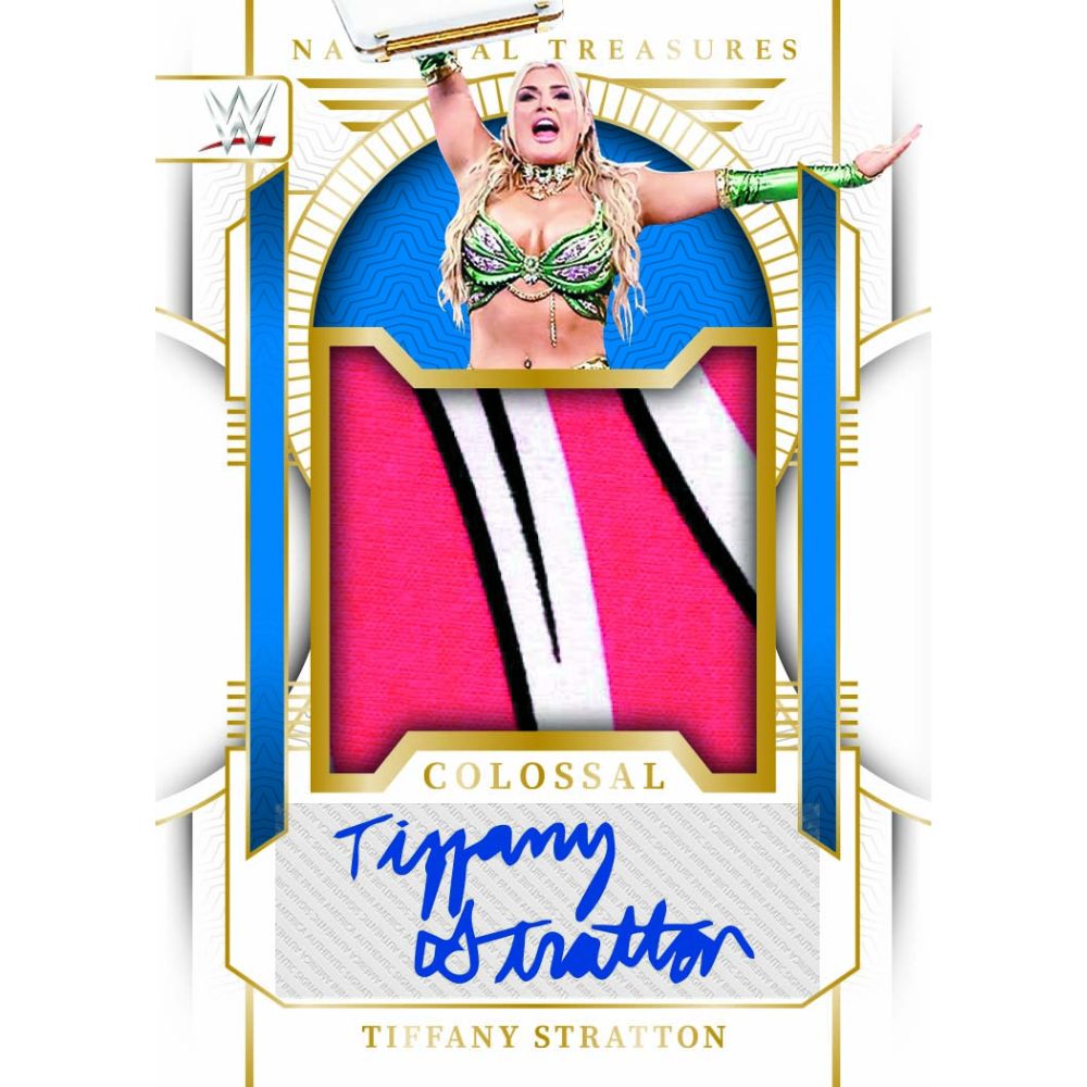 2024 Panini National Treasures WWE Hobby Box — view 5