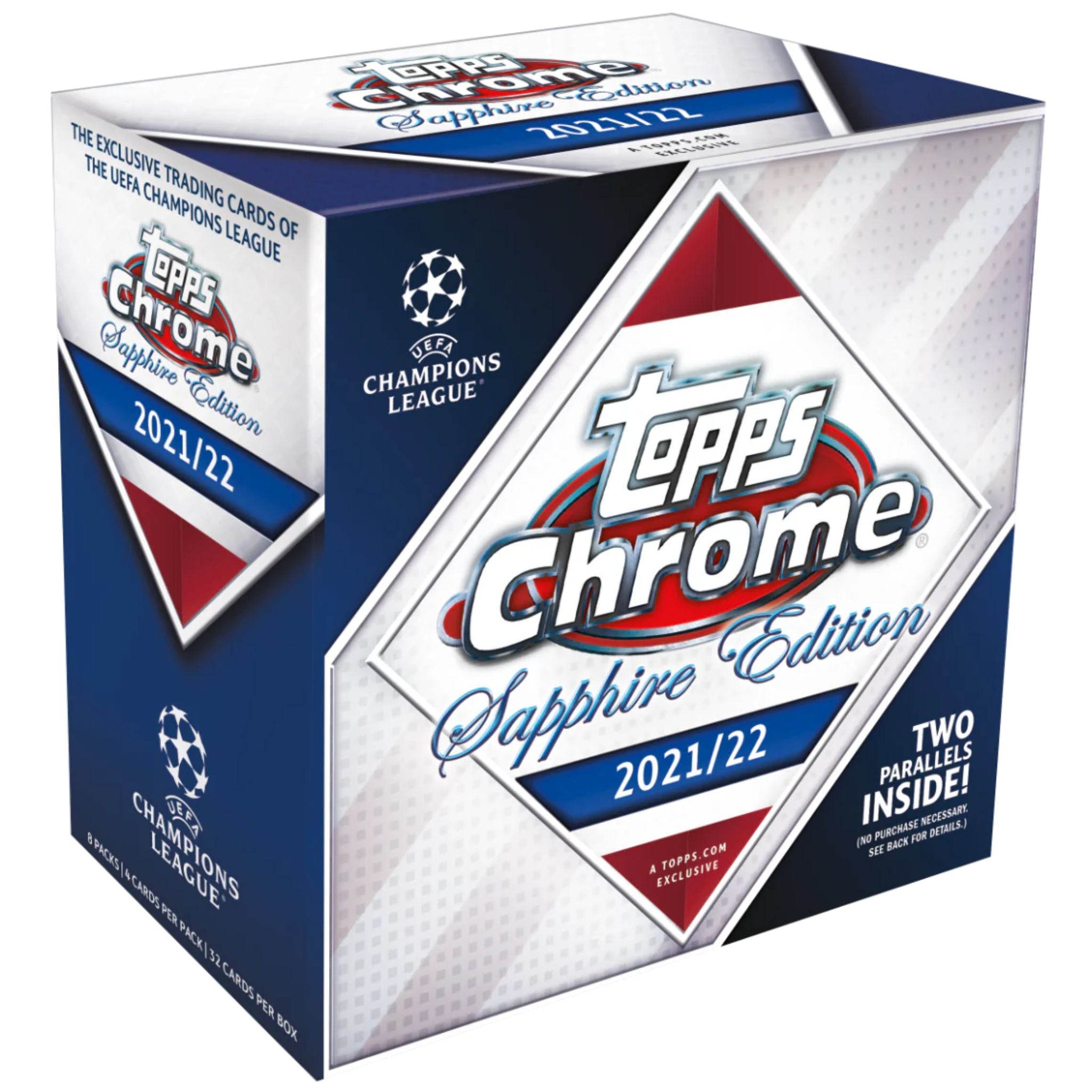 2021/22 Topps UEFA Champions League Chrome Soccer Sapphire Edition Box