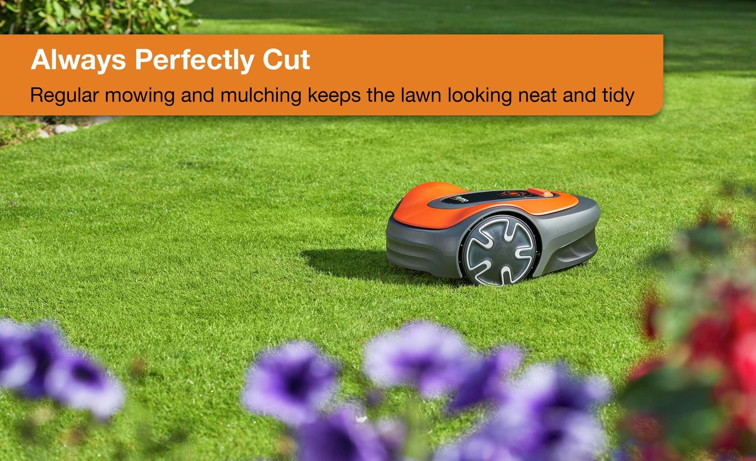 Flymo EasiLife GO 500 16cm Cordless Robotic Lawnmower — view 8