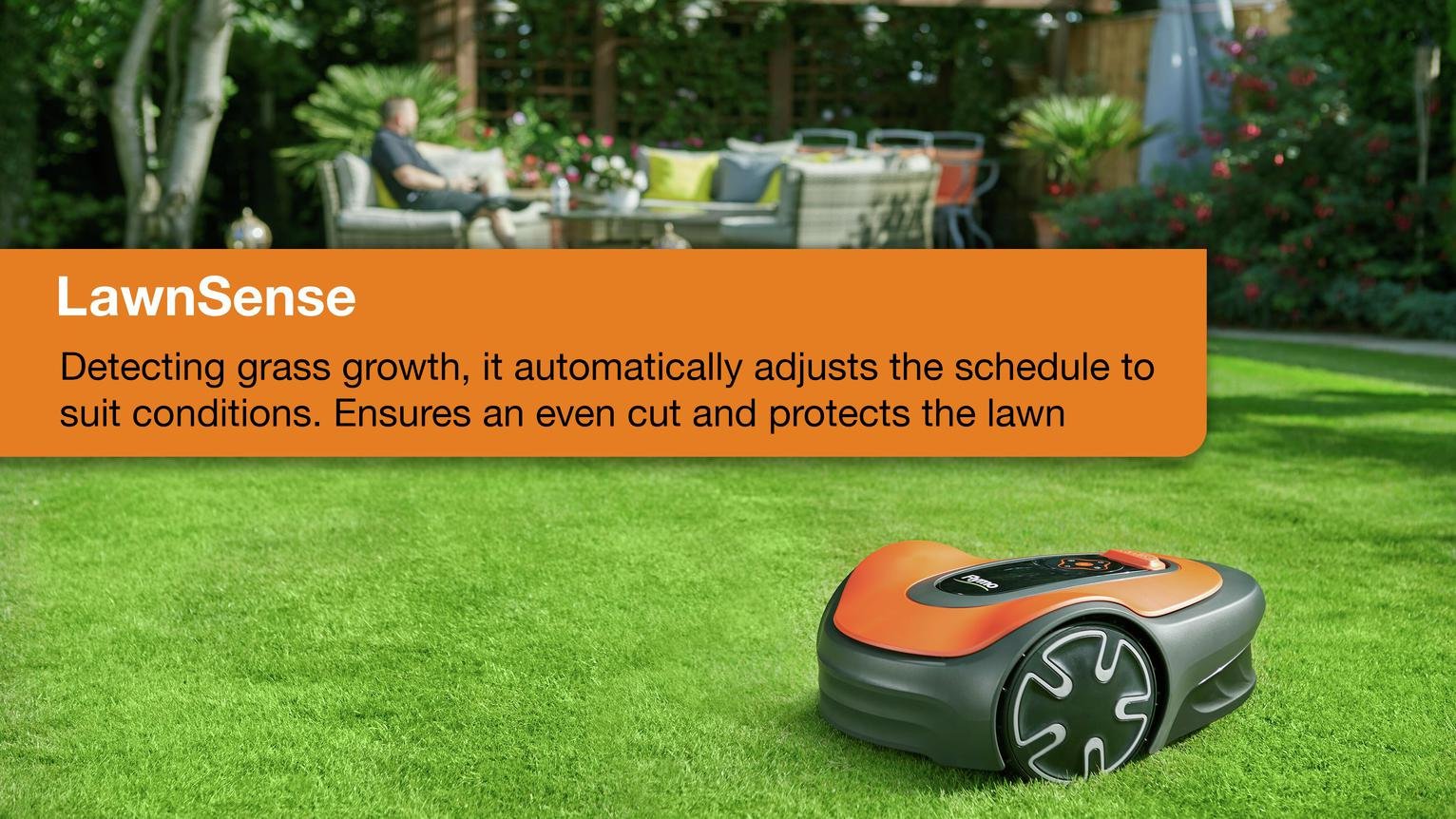 Flymo EasiLife GO 500 16cm Cordless Robotic Lawnmower — view 10