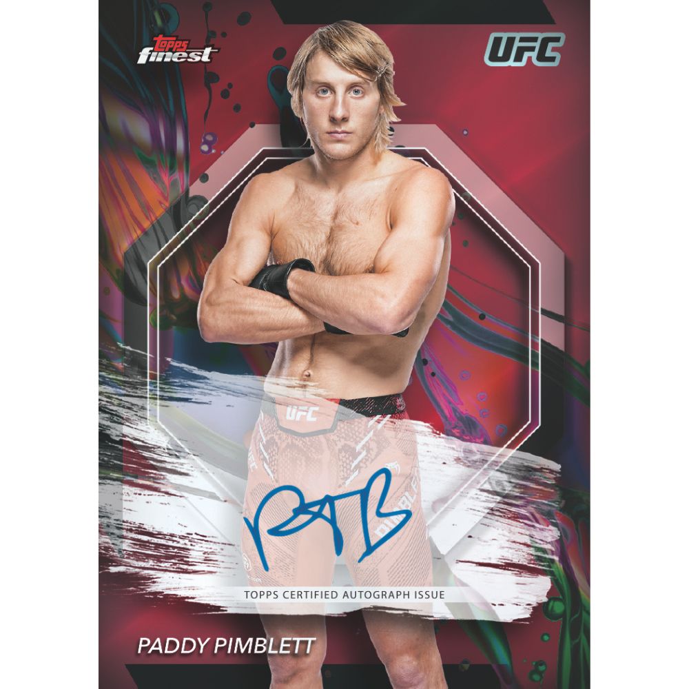 2024 Topps Finest UFC Hobby Box — view 6