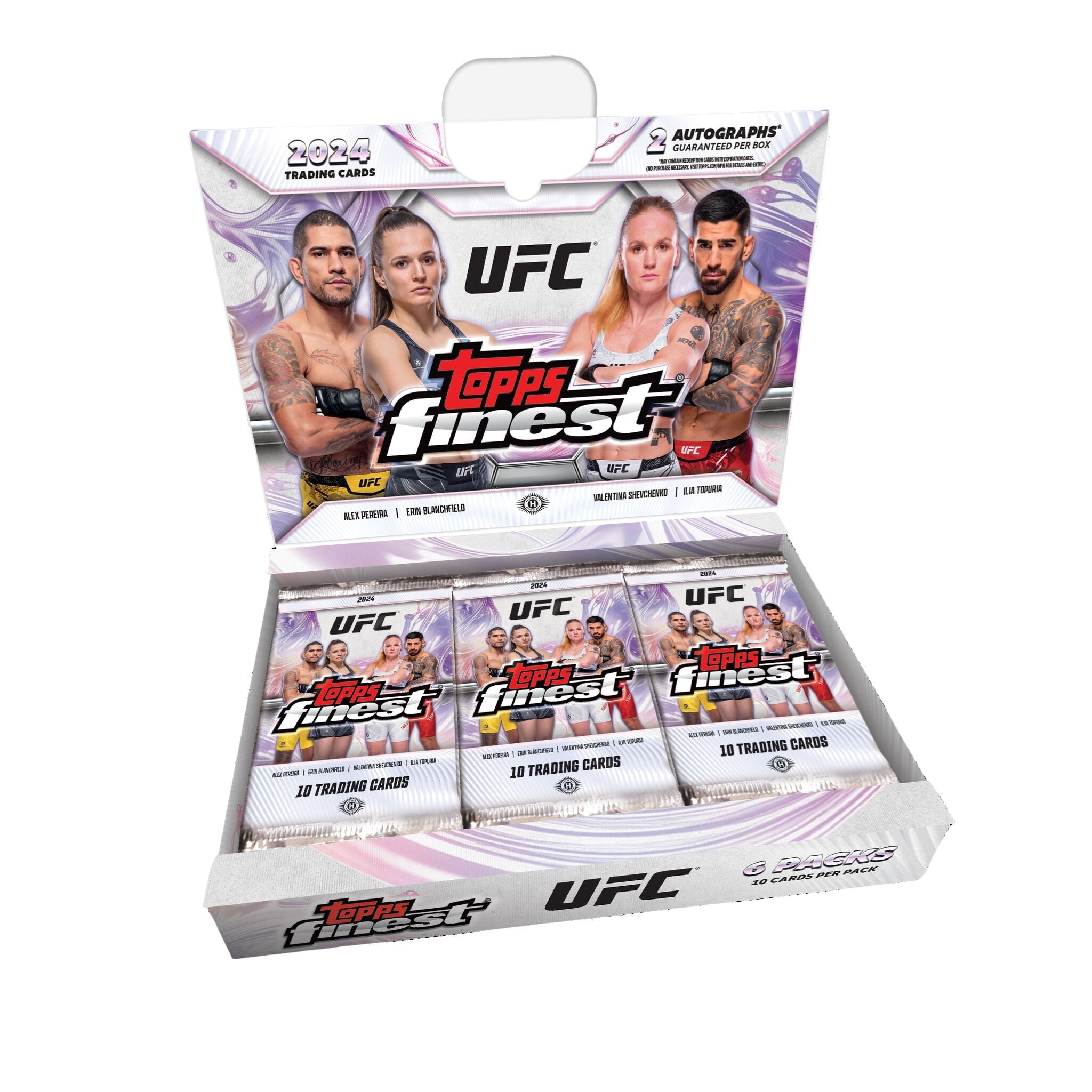 2024 Topps Finest UFC Hobby Box — view 7