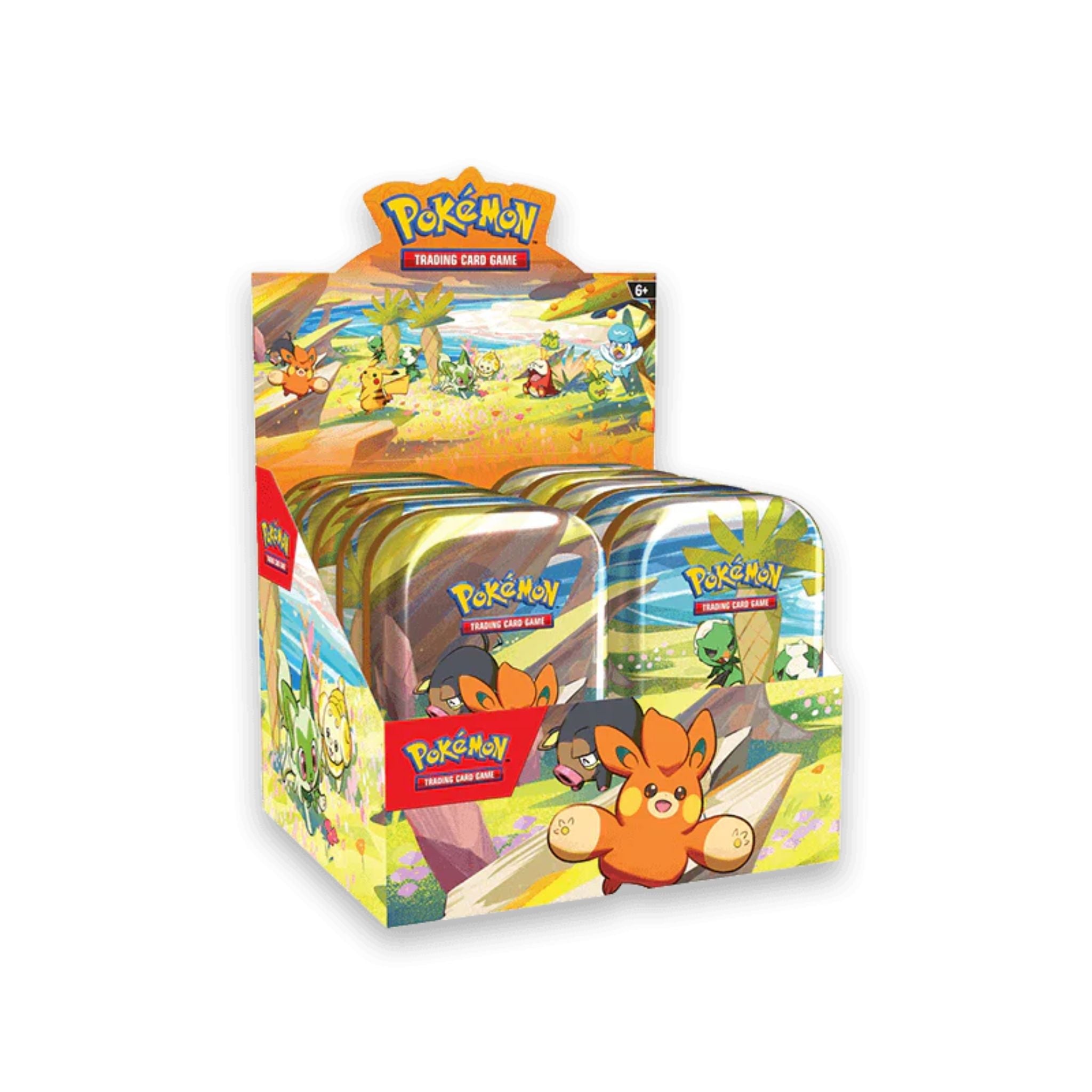 Pokemon Paldea Friends Mini Tin Display (10 Tins) — view 2