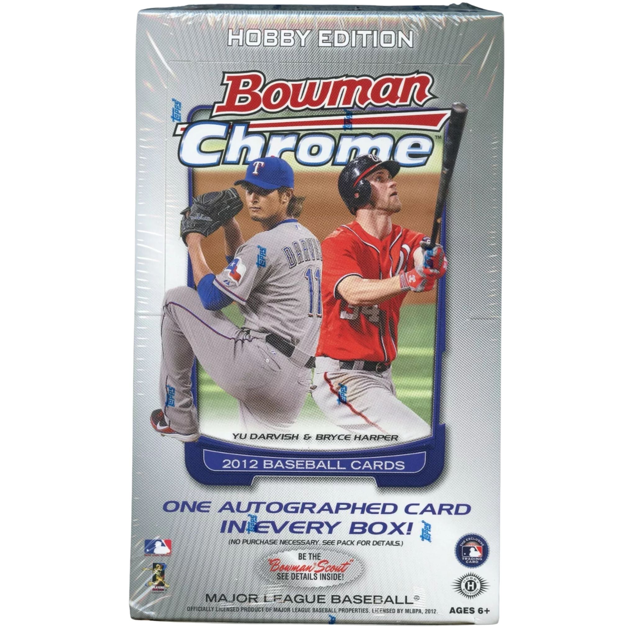 2012 Bowman Chrome Baseball Hobby Box