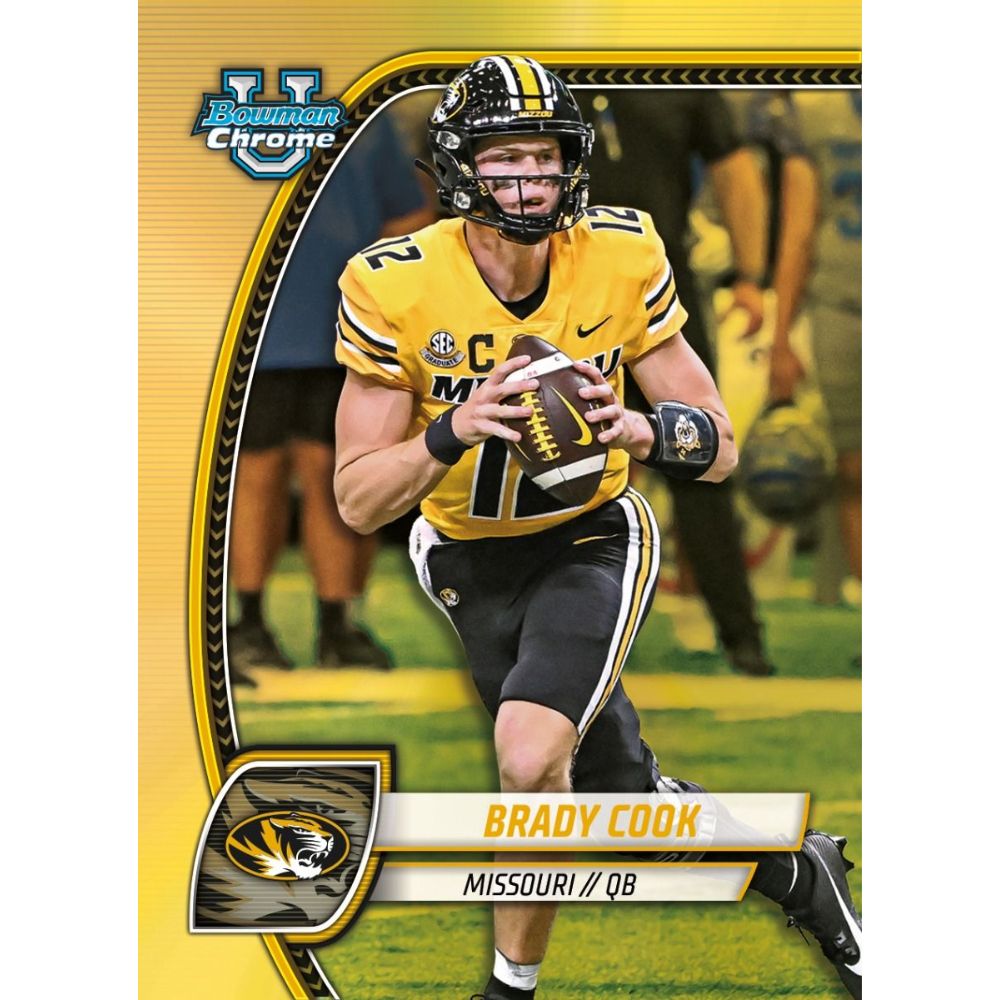 2024 Bowman Chrome University Football Hobby Box — view 2