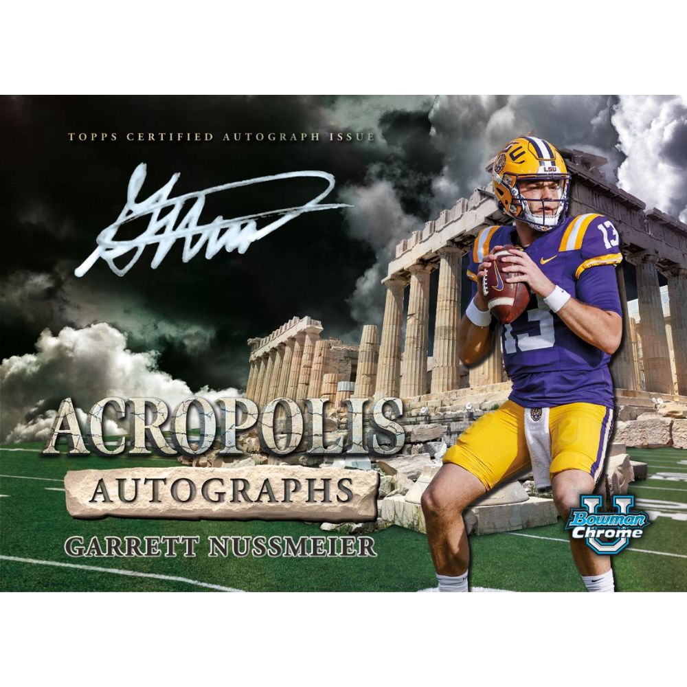 2024 Bowman Chrome University Football Hobby Box — view 4