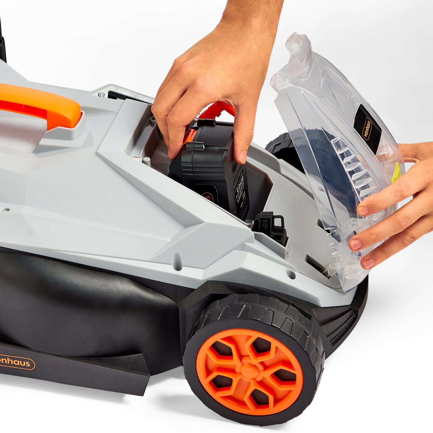 VonHaus 33cm Cordless Lawnmower - 40V — view 9