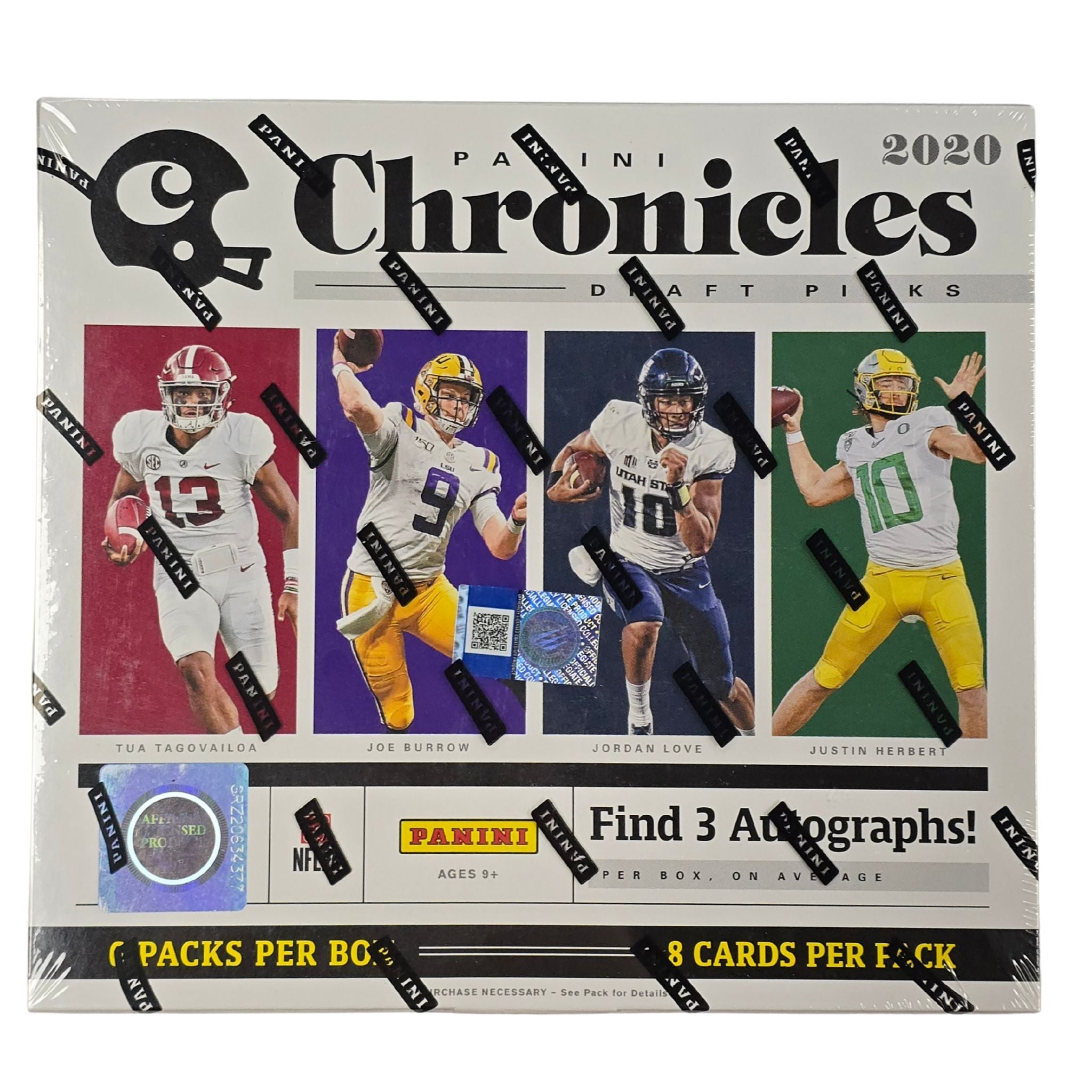 2020 Panini Chronicles Draft Picks Football Hobby Box