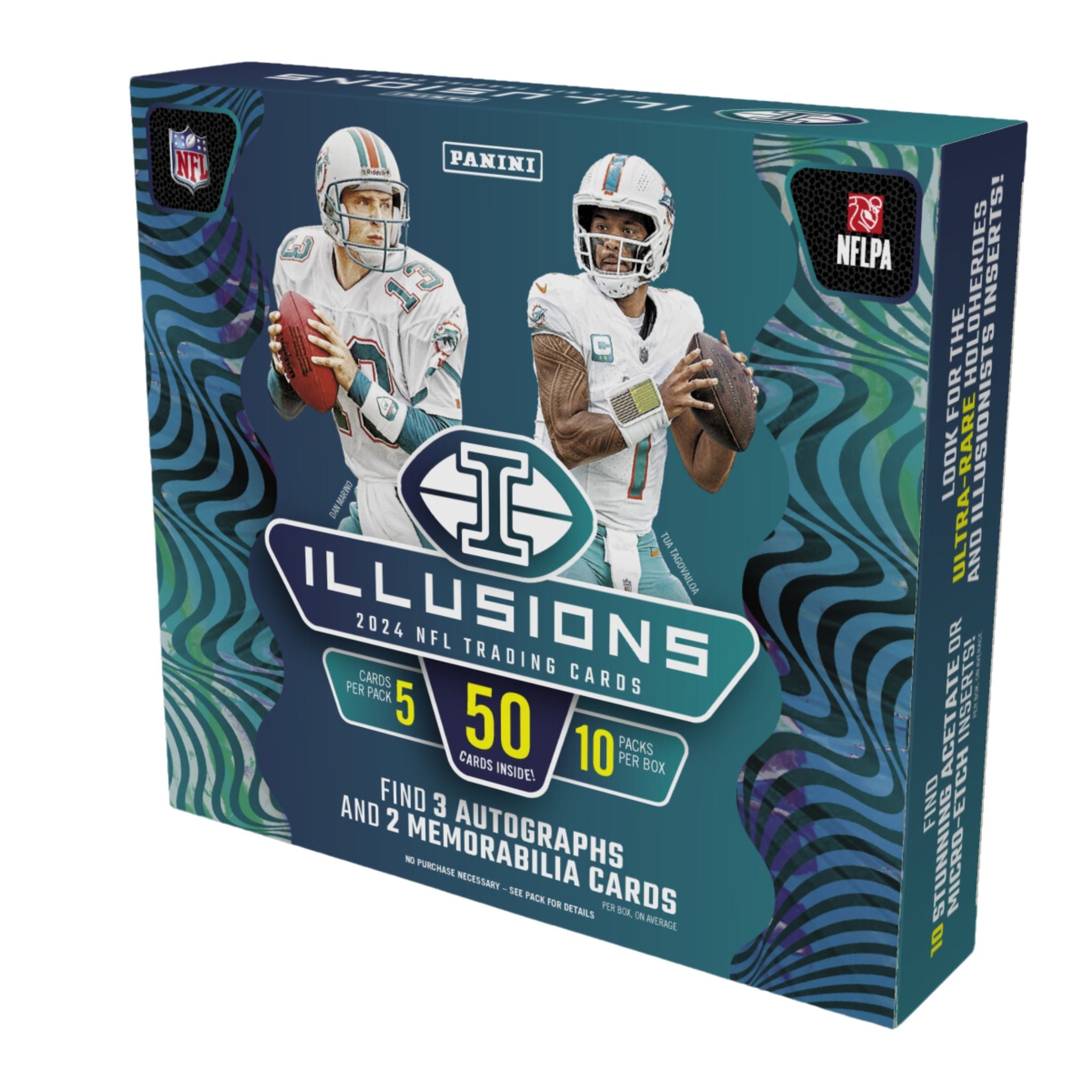 2024 Panini Illusions Football Hobby Box — view 10