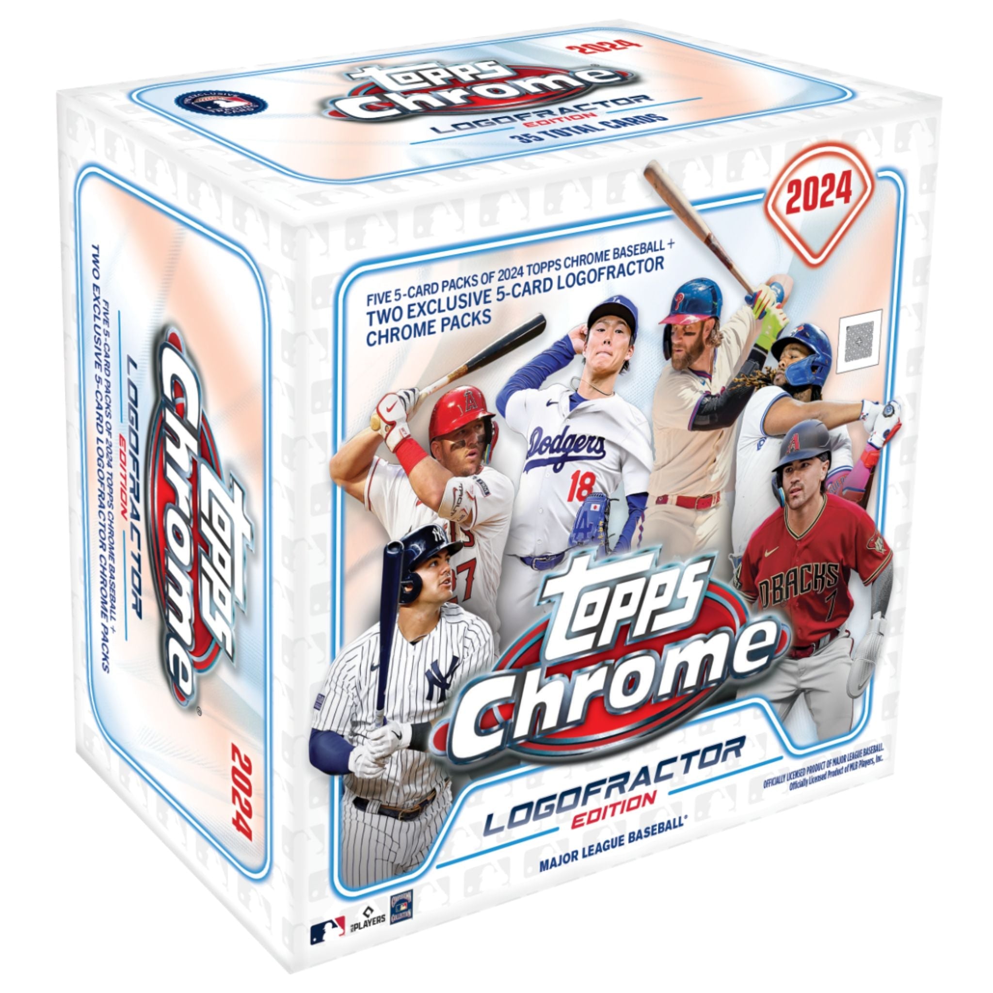 2024 Topps Chrome Logofractor Baseball Box — view 12