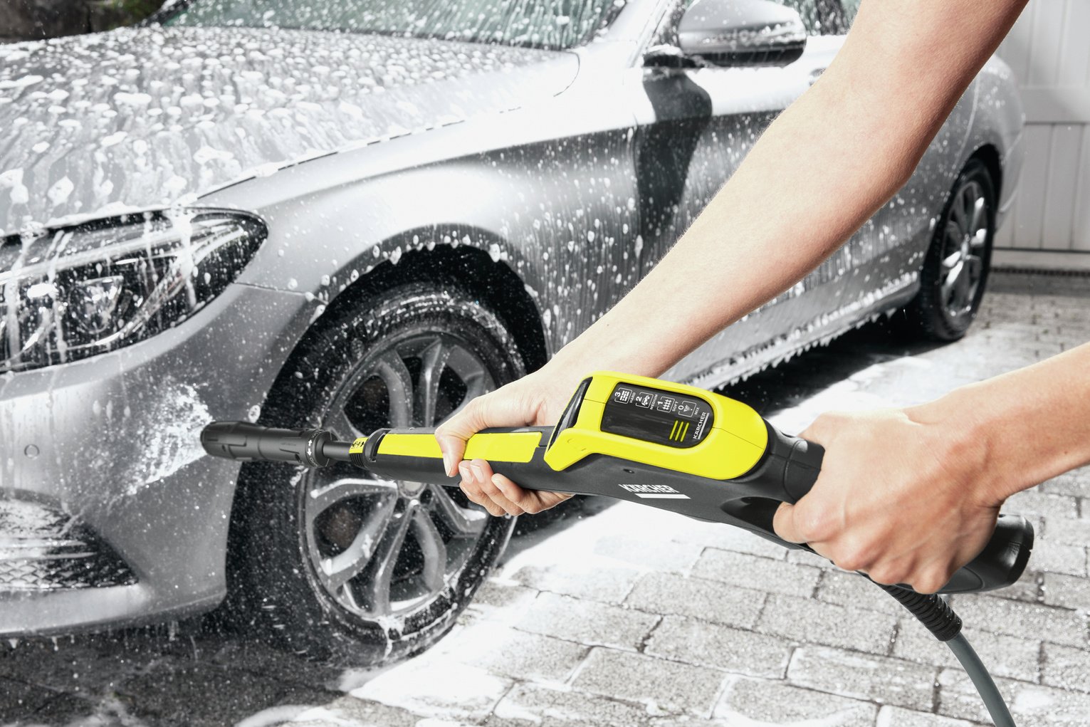 Karcher K4 Power Control Pressure Washer - 1800W — view 2