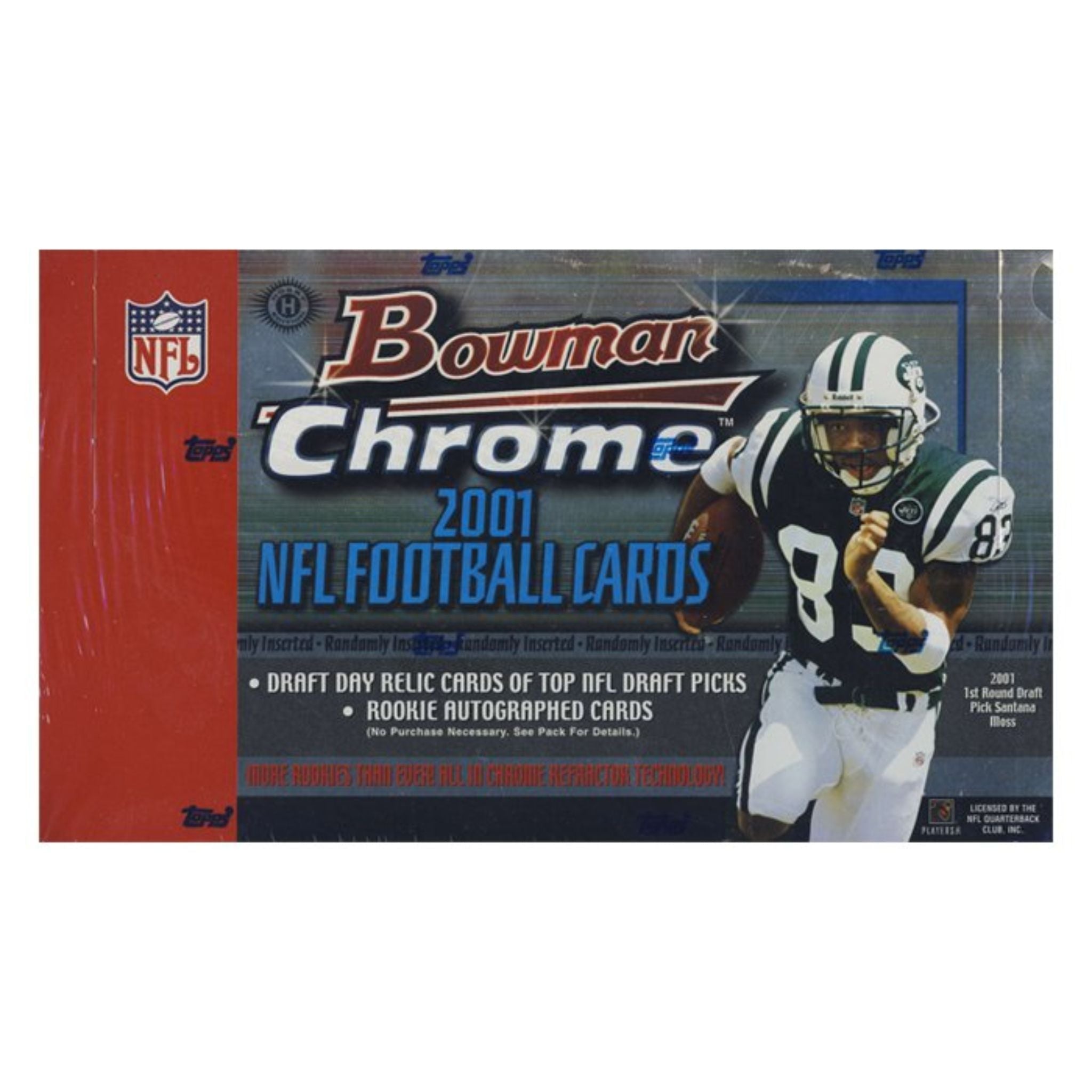 2001 Bowman Chrome Football Hobby Box