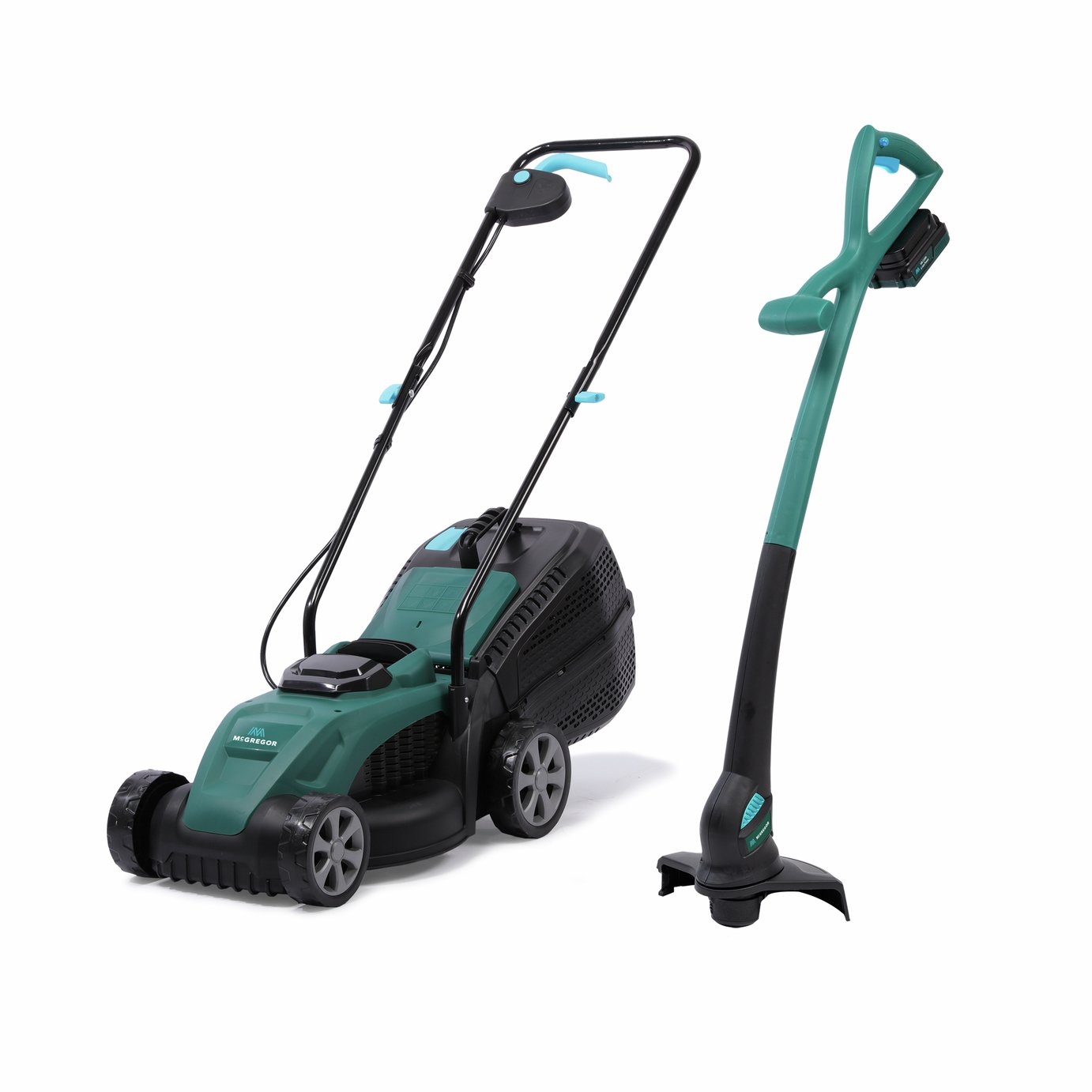 McGregor 2-in-1 18V Cordless Lawnmower & Trimmer — view 6
