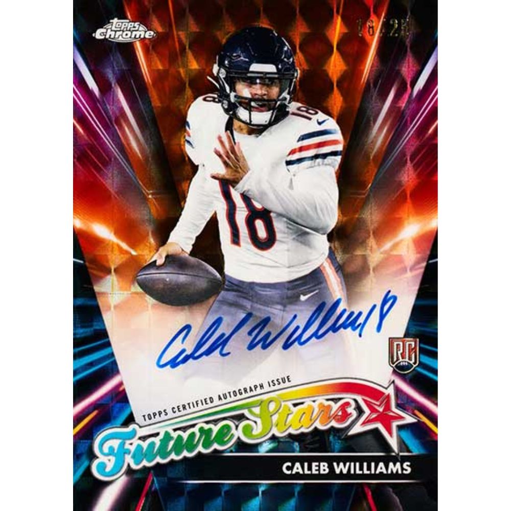 2024 Topps Chrome Football Hobby Box — view 3