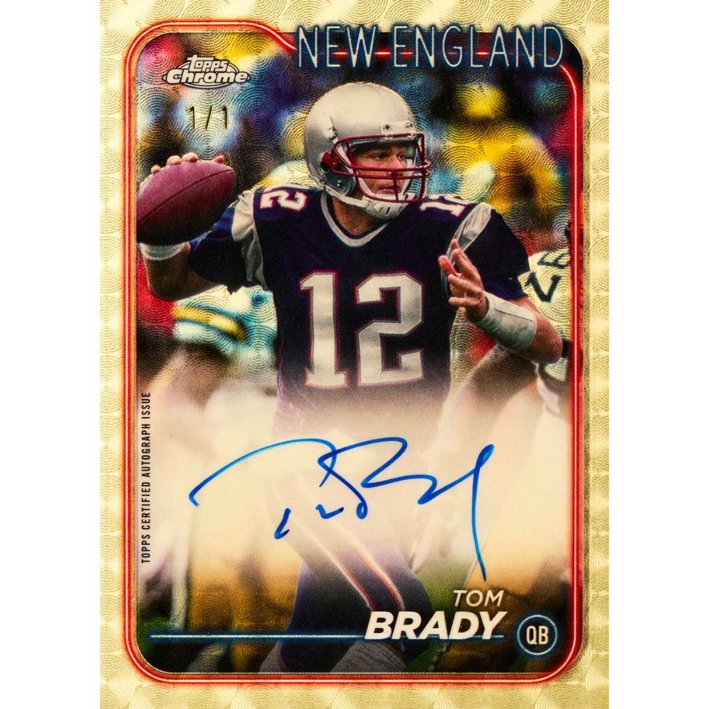 2024 Topps Chrome Football Hobby Box — view 6