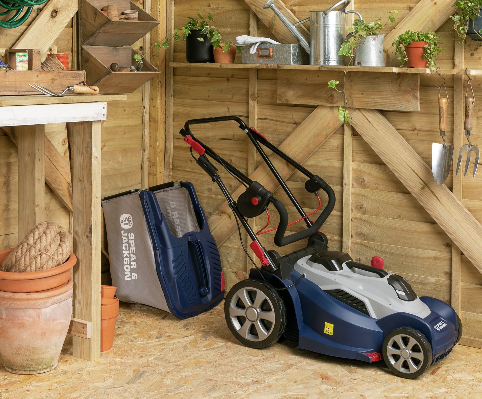 Spear & Jackson 40cm Cordless Rotary Lawnmower - 36V — view 14