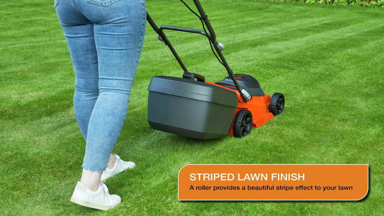 Flymo EasiStore 340R 34cm Cordless Wheeled Lawnmower - 36V — view 5