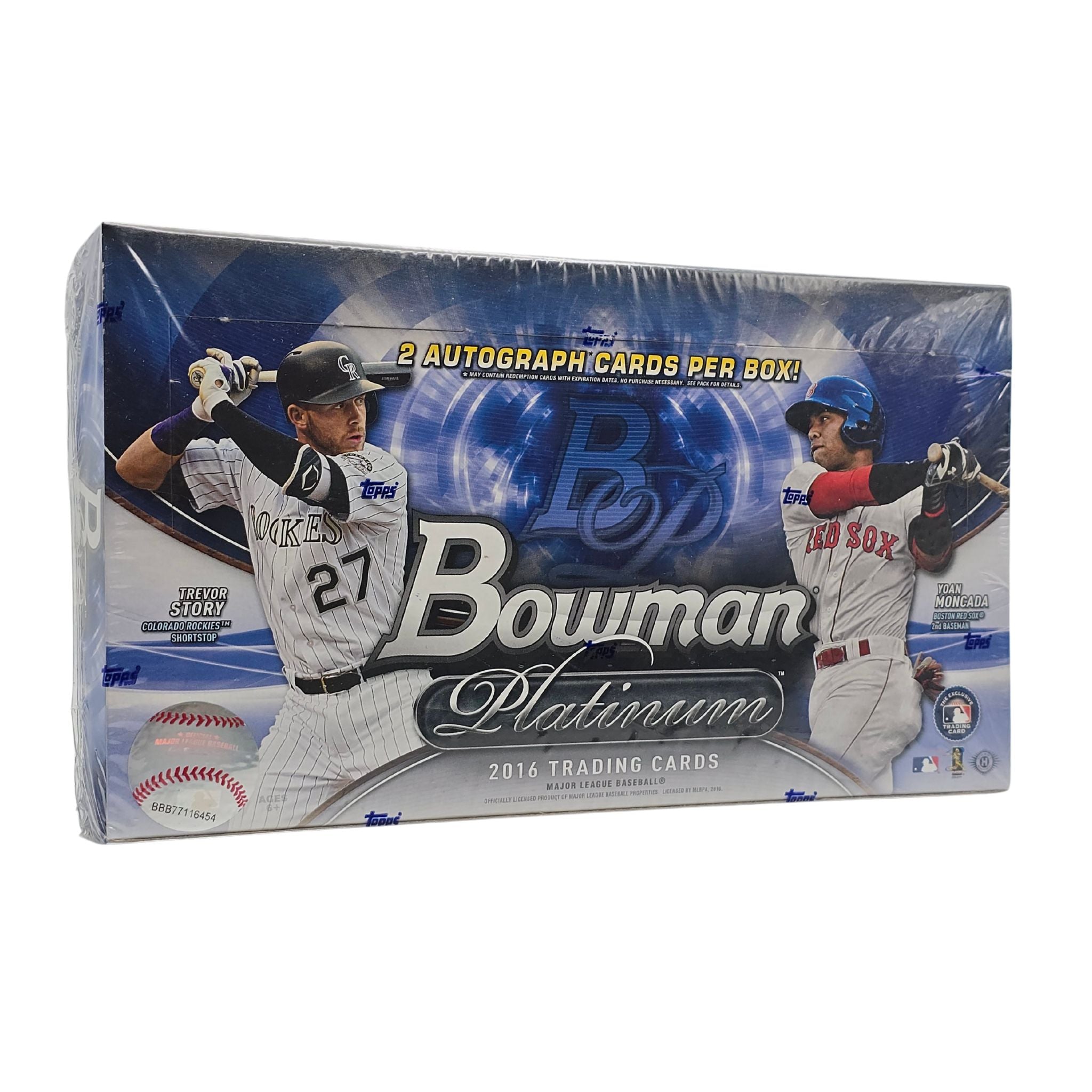 2016 Bowman Platinum Baseball Hobby Box