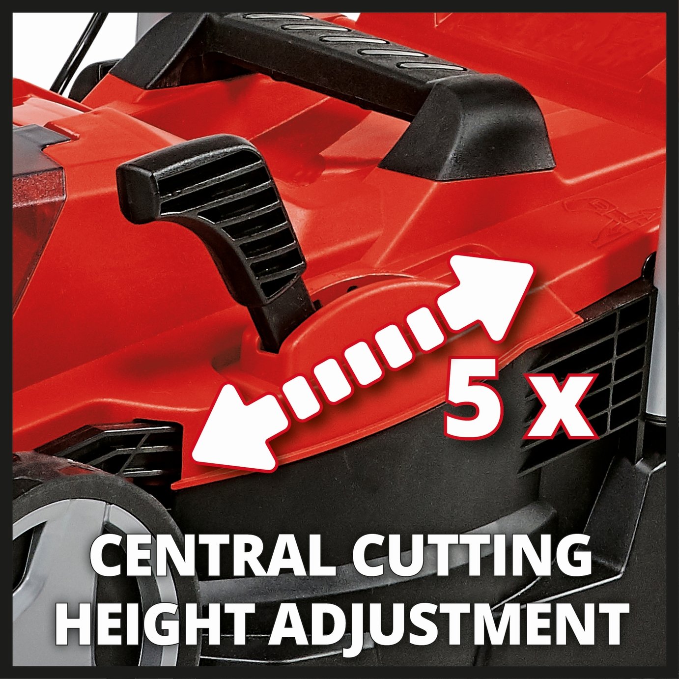 Einhell 33cm Cordless Brushless Rotary Lawnmower & Trimmer — view 4