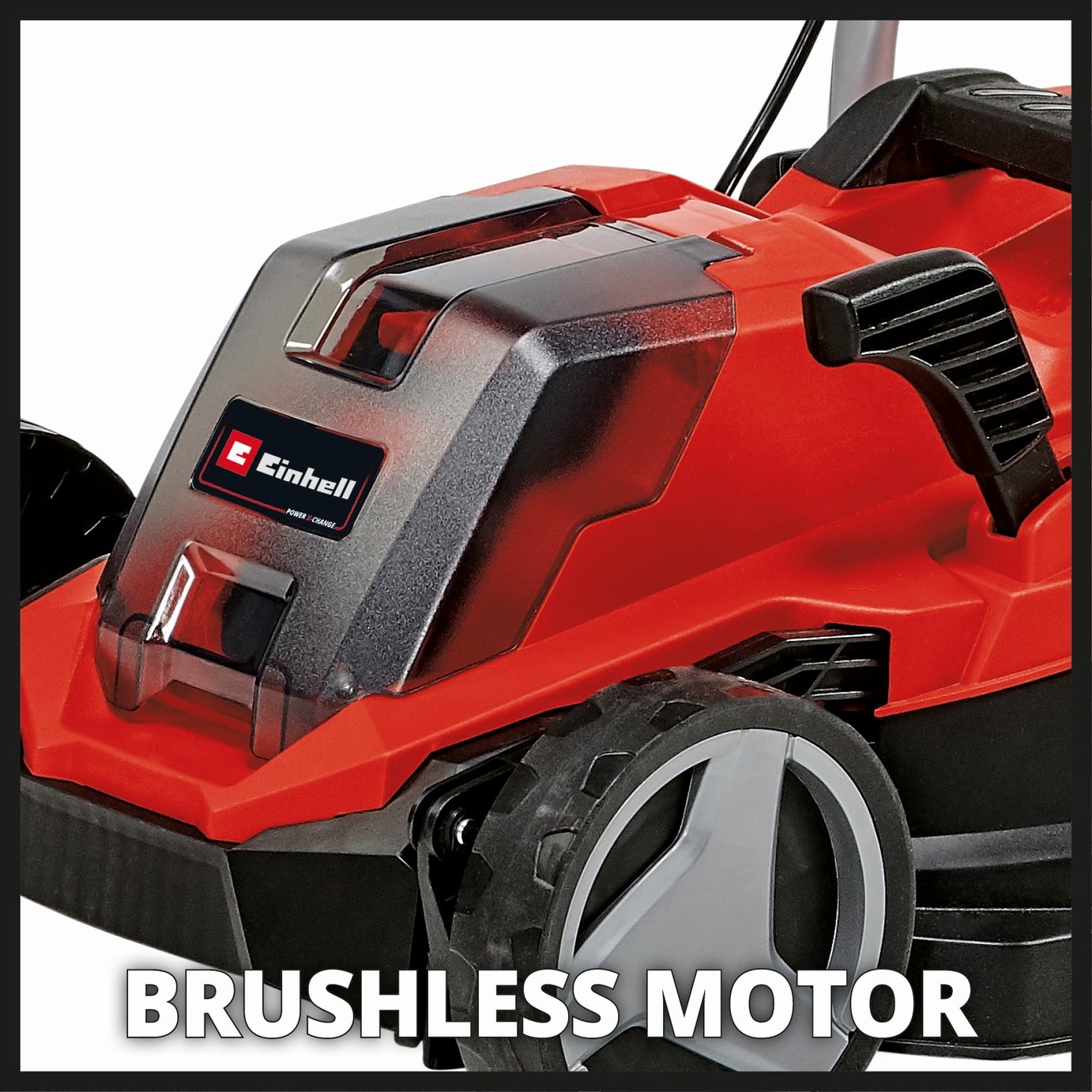 Einhell 33cm Cordless Brushless Rotary Lawnmower & Trimmer — view 8