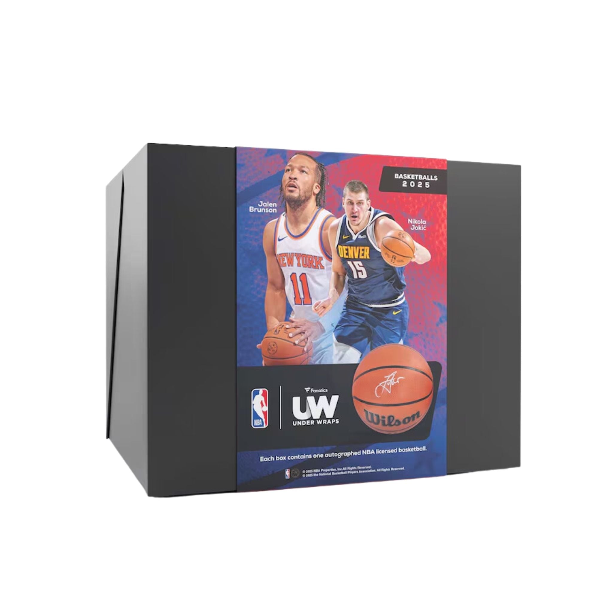 2025 Under Wraps Autographed NBA Basketball Single Mystery Box