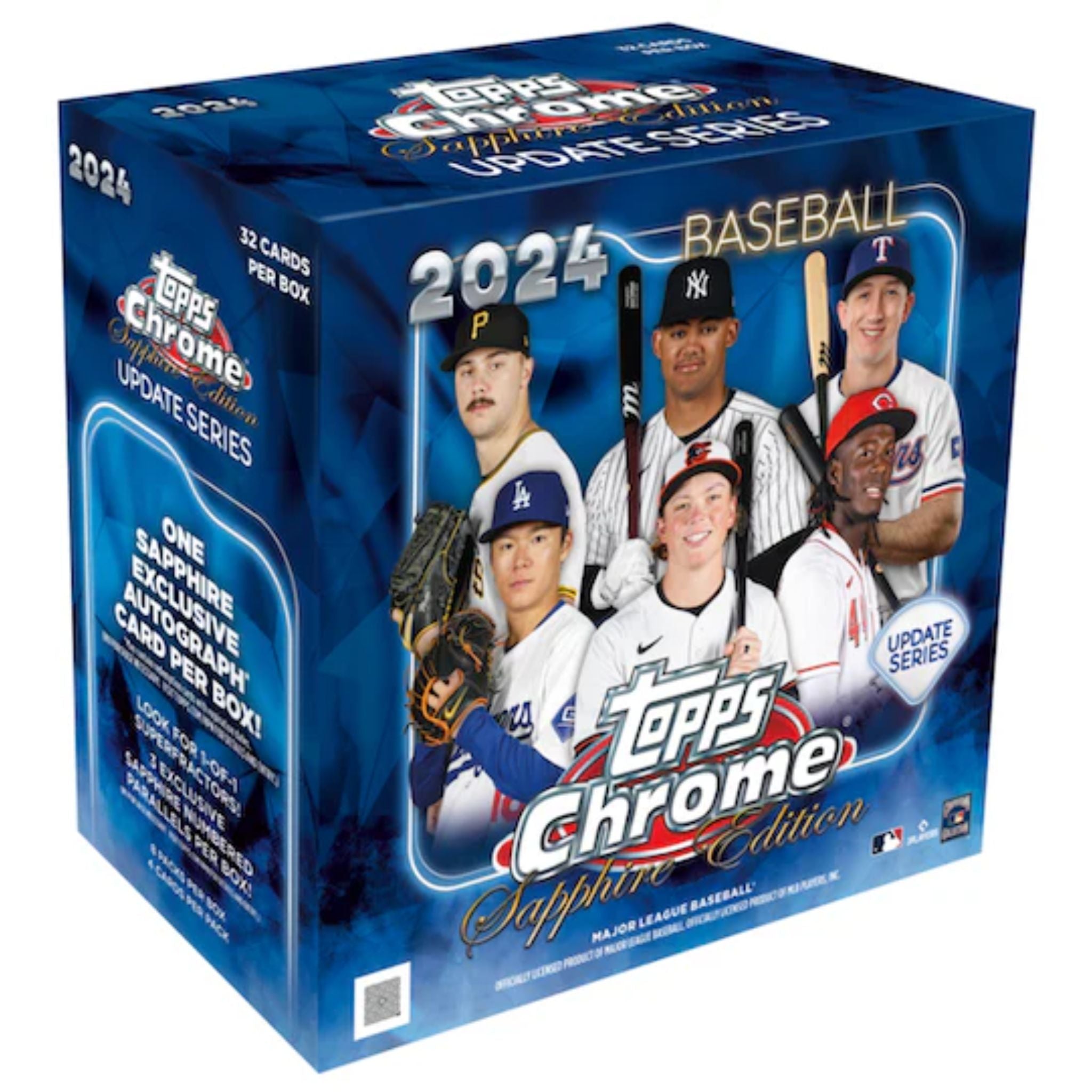 2024 Topps Chrome Update Series Sapphire Edition Baseball Box
