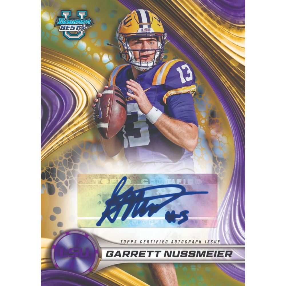 2024 Bowman University Best Football Hobby Box — view 2
