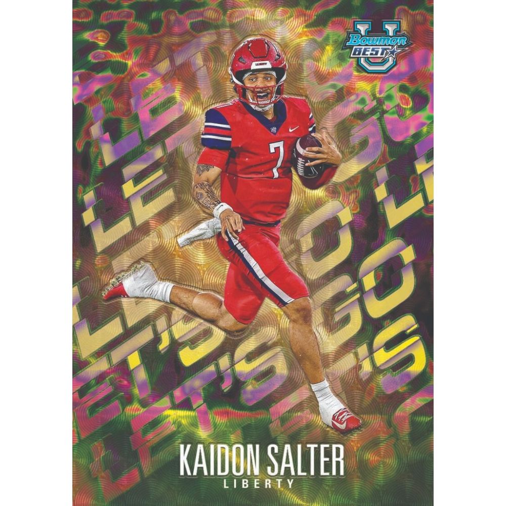 2024 Bowman University Best Football Hobby Box — view 4