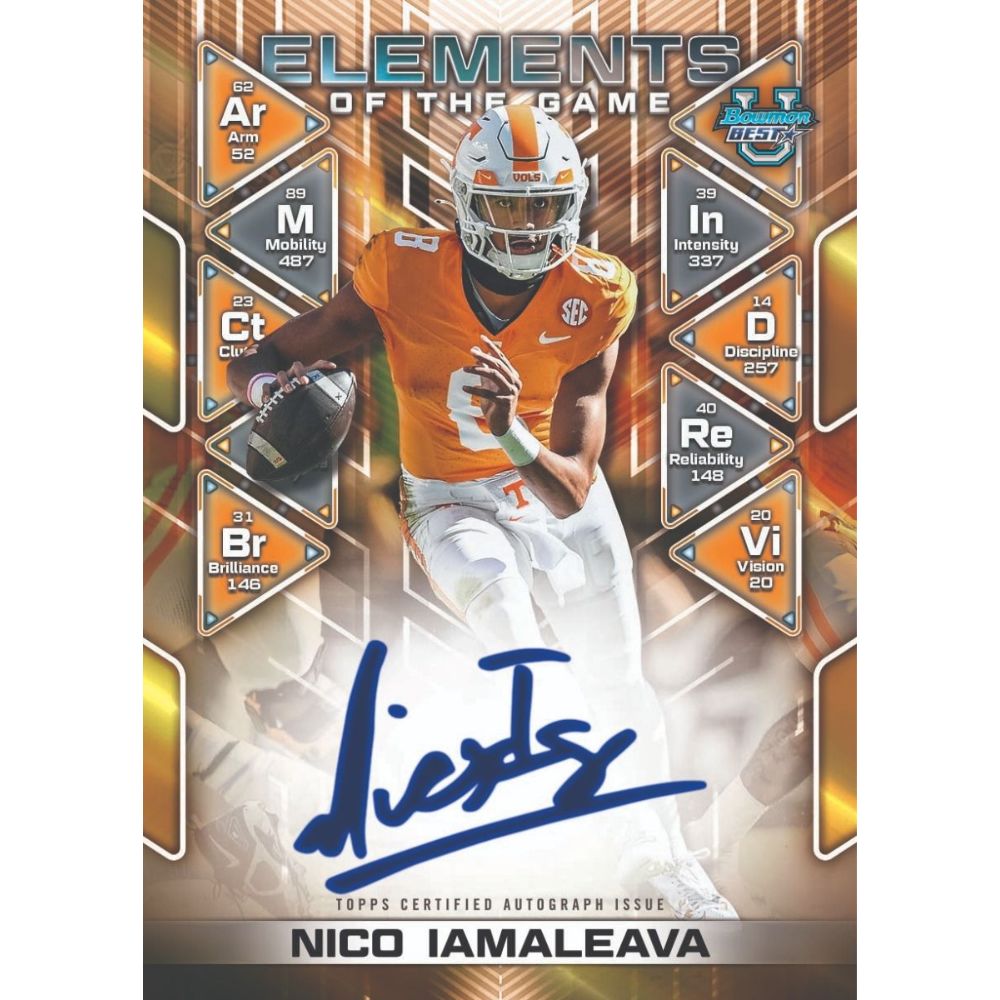 2024 Bowman University Best Football Hobby Box — view 5