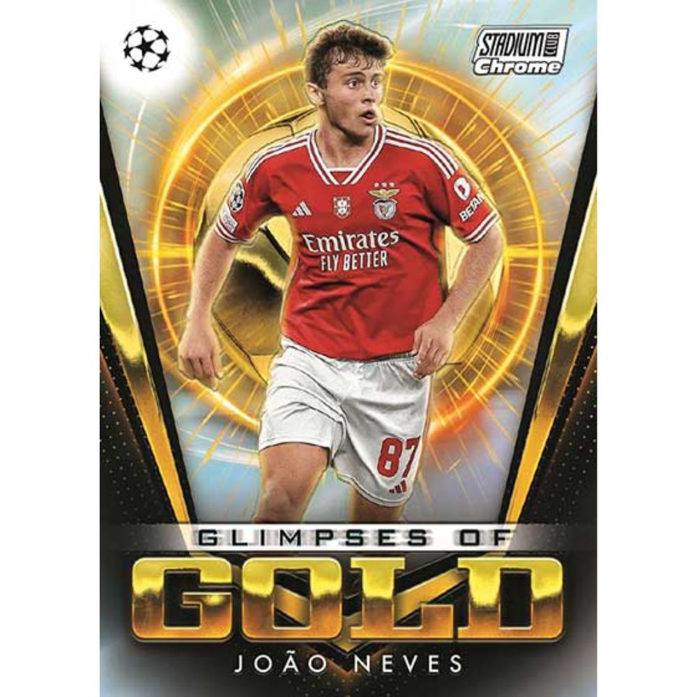 2023/24 Topps Stadium Club Chrome UEFA Club Competitions Soccer Hobby Box — view 4