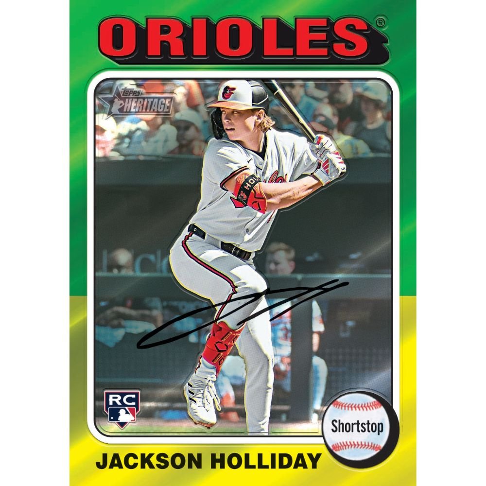 2024 Topps Heritage High Number Baseball Hobby Box — view 4