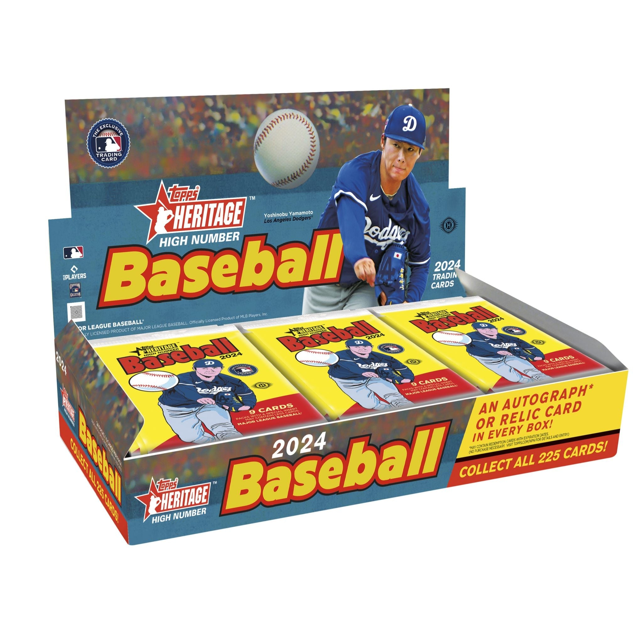 2024 Topps Heritage High Number Baseball Hobby Box — view 10