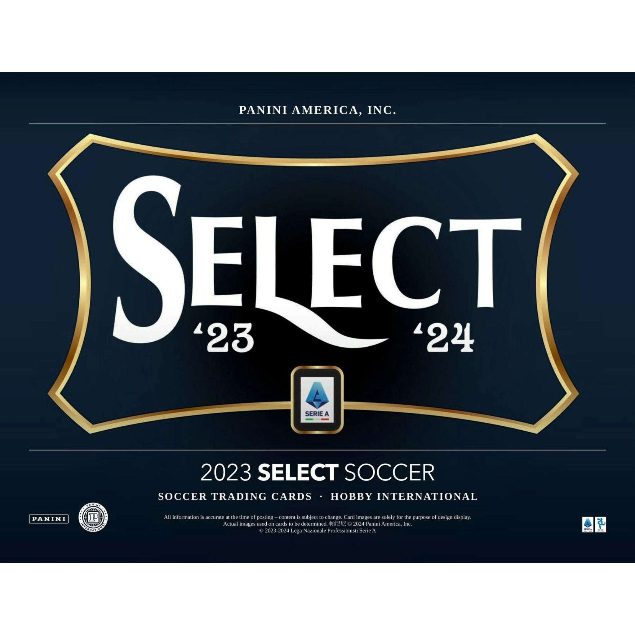 2023/24 Panini Select Serie A Soccer International Hobby Box